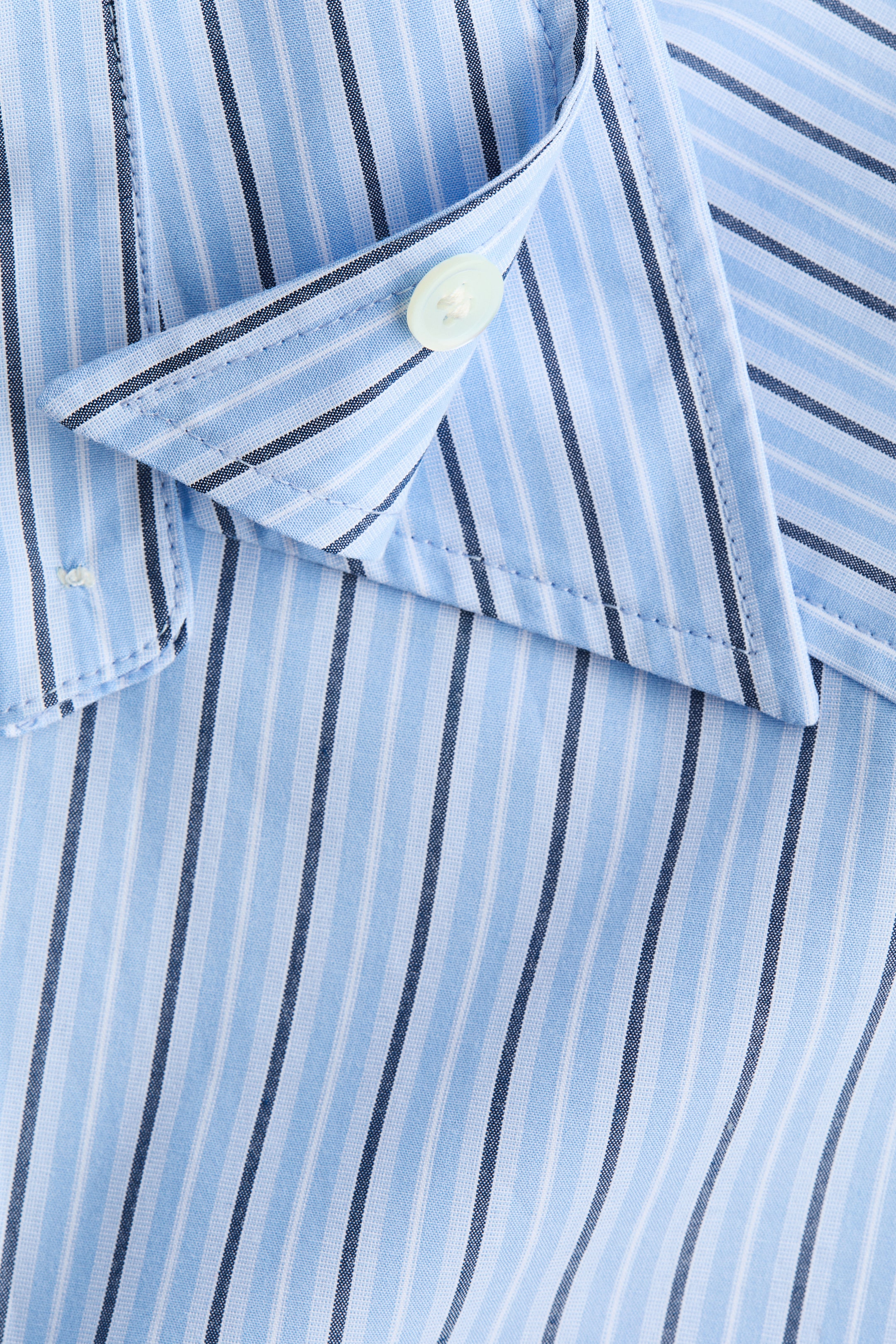 Chemise en popeline à effet superposé