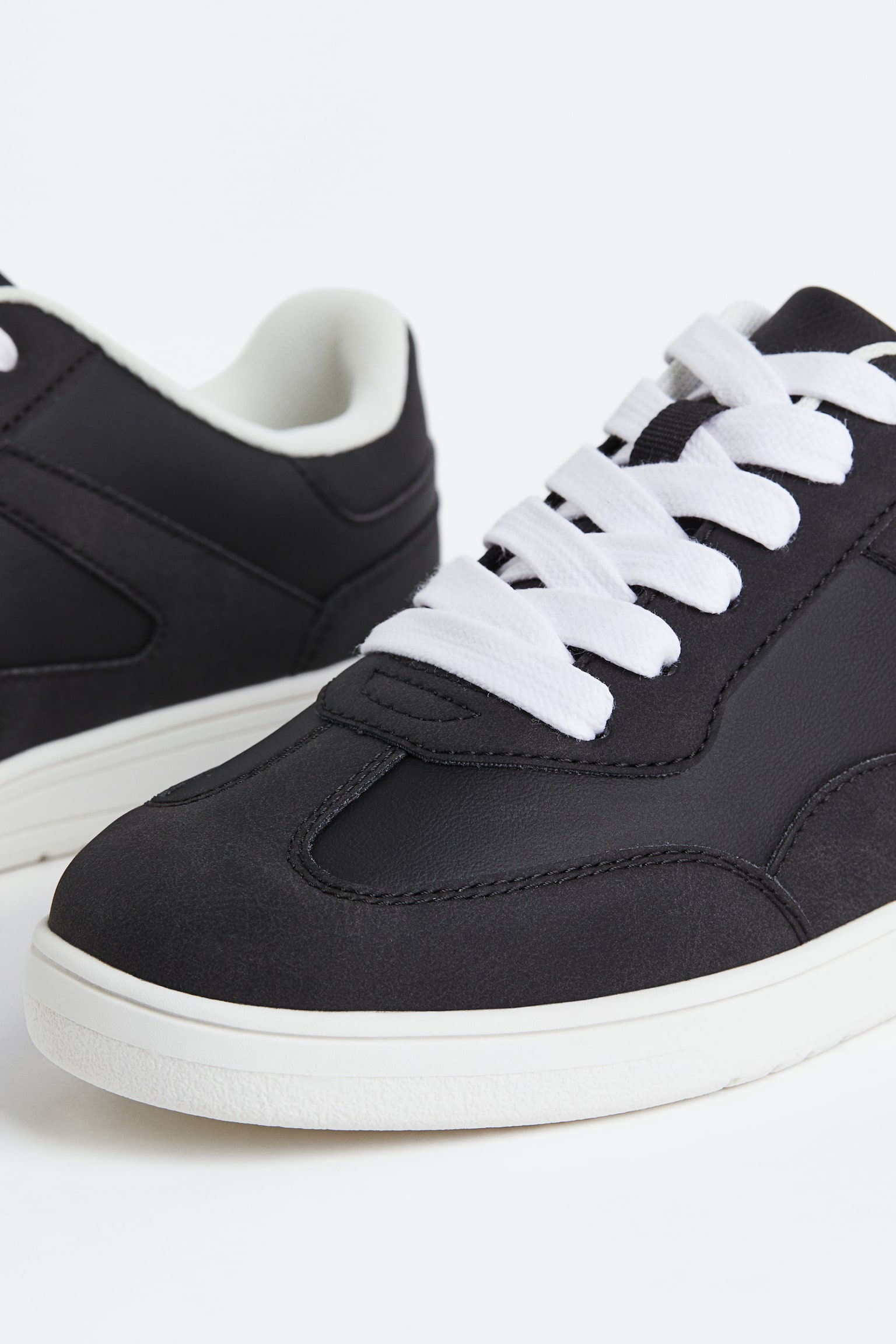 Sneakers - Black/White/Natural white - 2