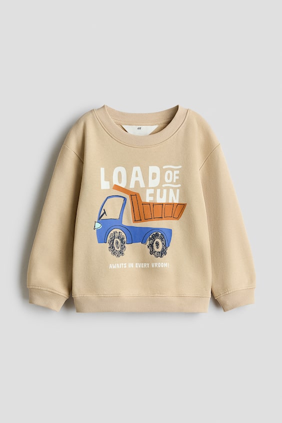 Детские худи H&M Printed Sweatshirt