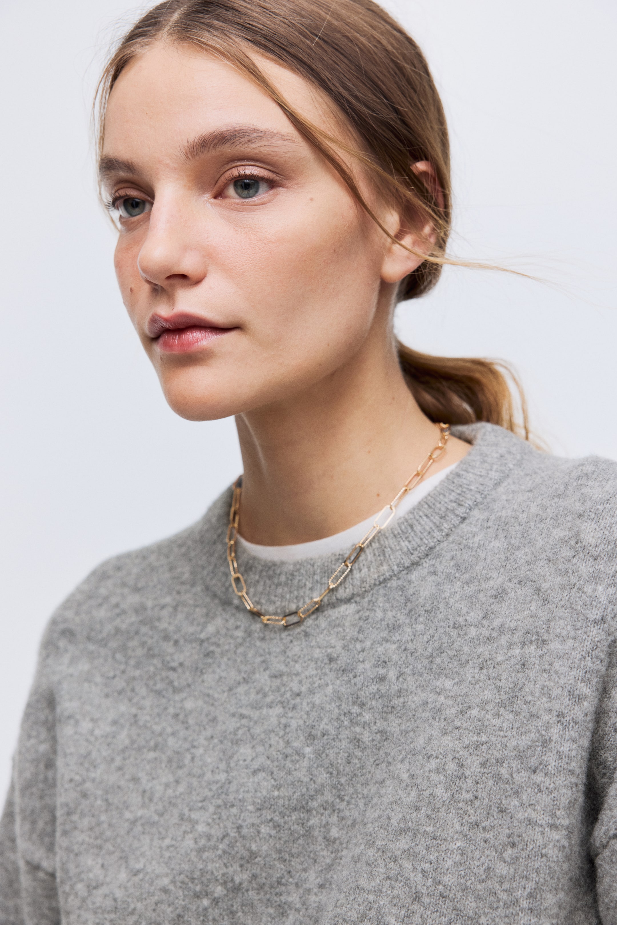 View larger image: Oversized jumper - Grey marl - Ladies | H&M GB 4