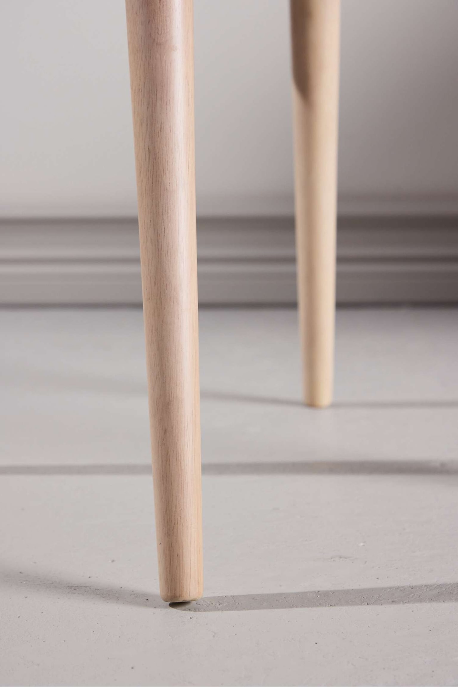 Bobby Dining Chair 2-pack - Kumipuu, Valkopesu/Kumipuu, Musta - 5