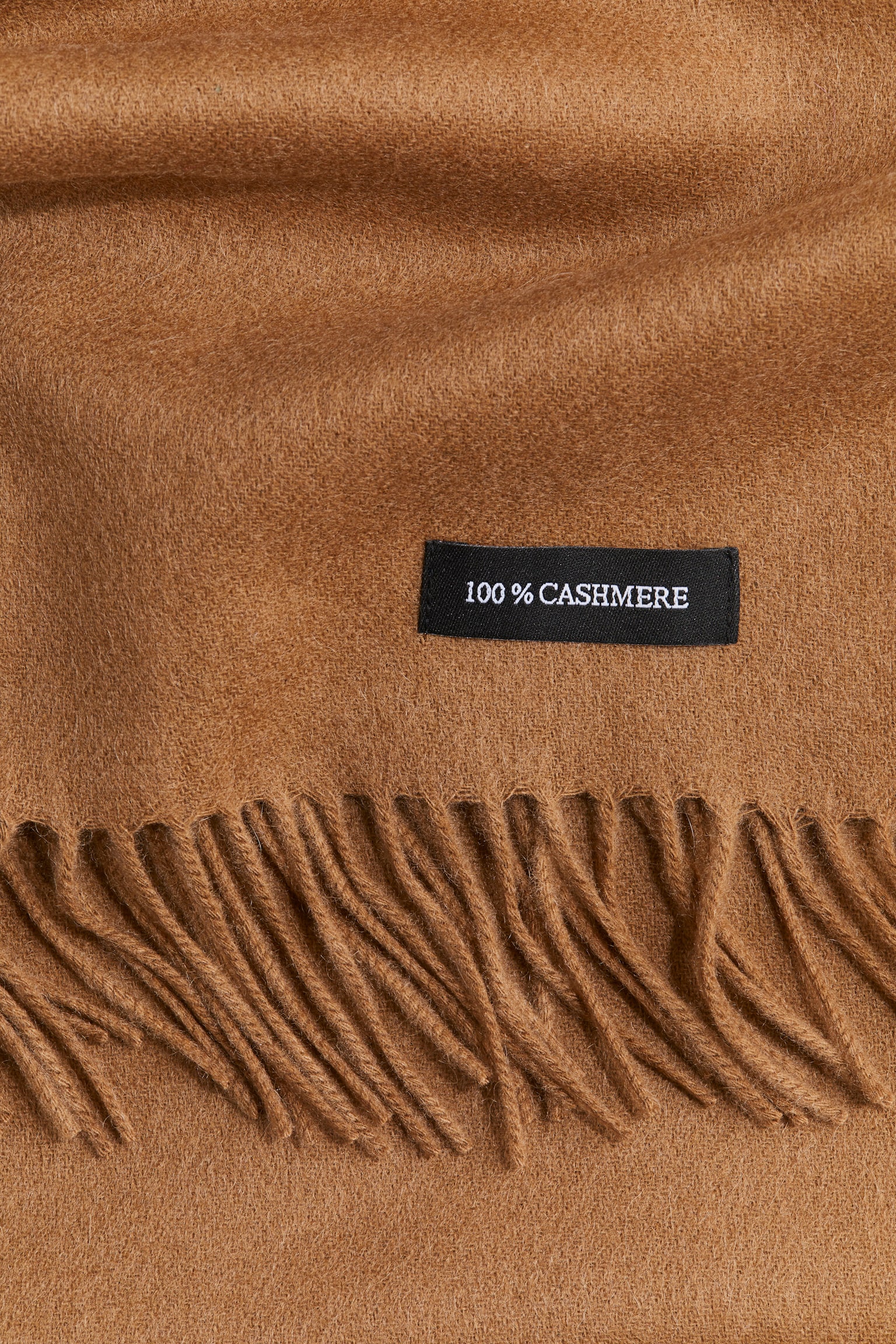 Cashmere scarf - Dark beige/Black/Grey/Dark grey - 2