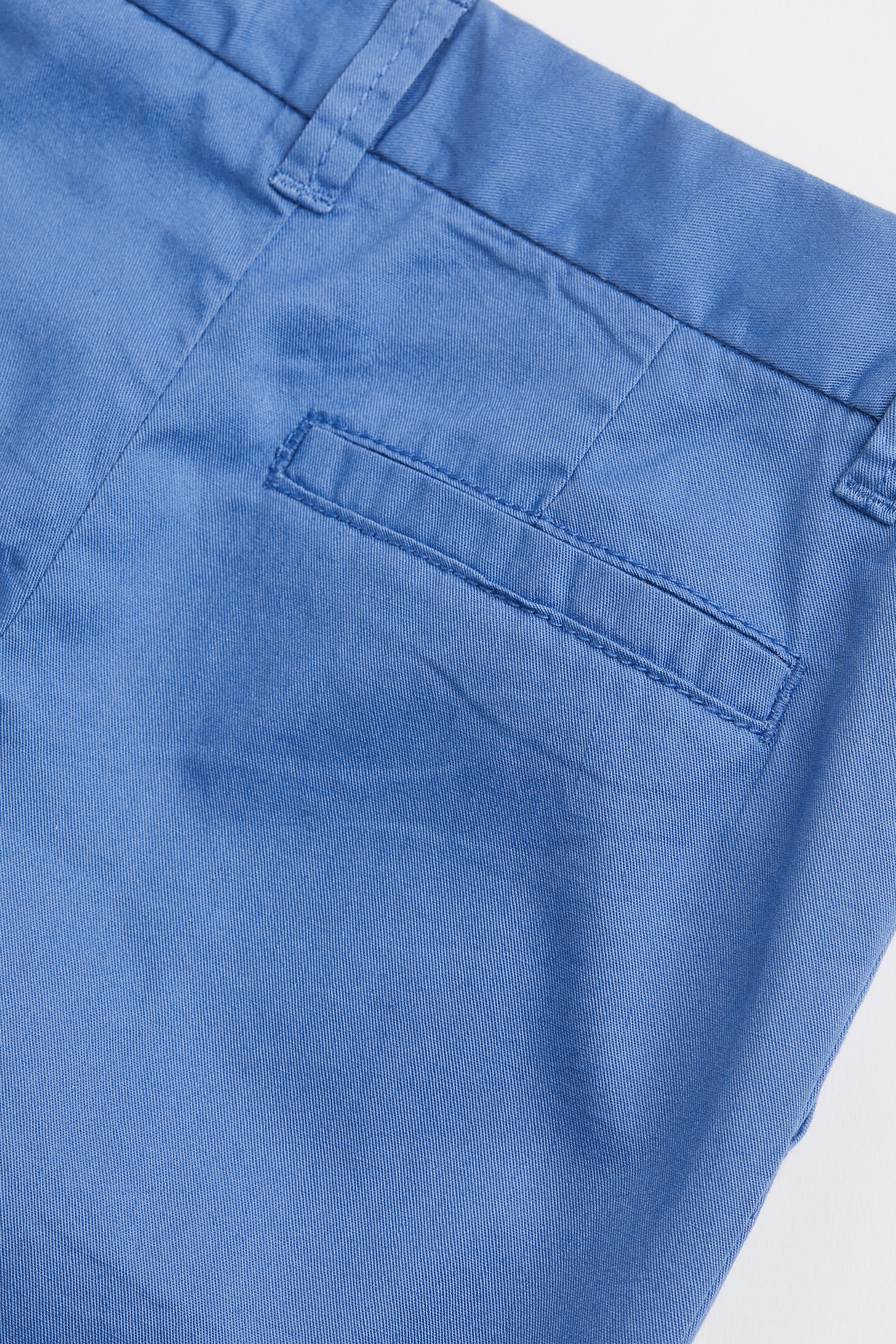 Cotton Chinos - Blue - 3