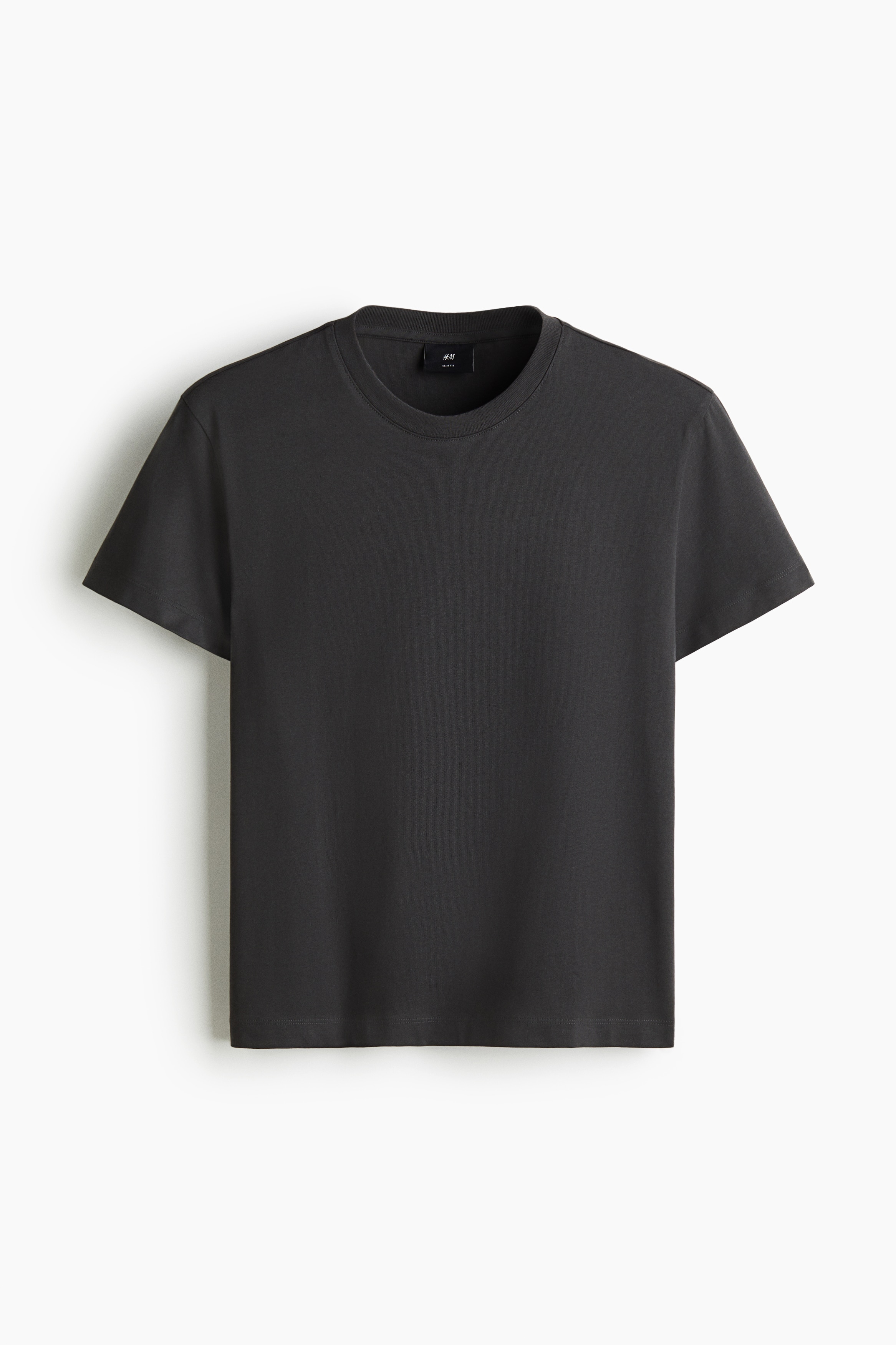 スリムフィット クロップドTシャツ - ブラック - Men | H&M JP