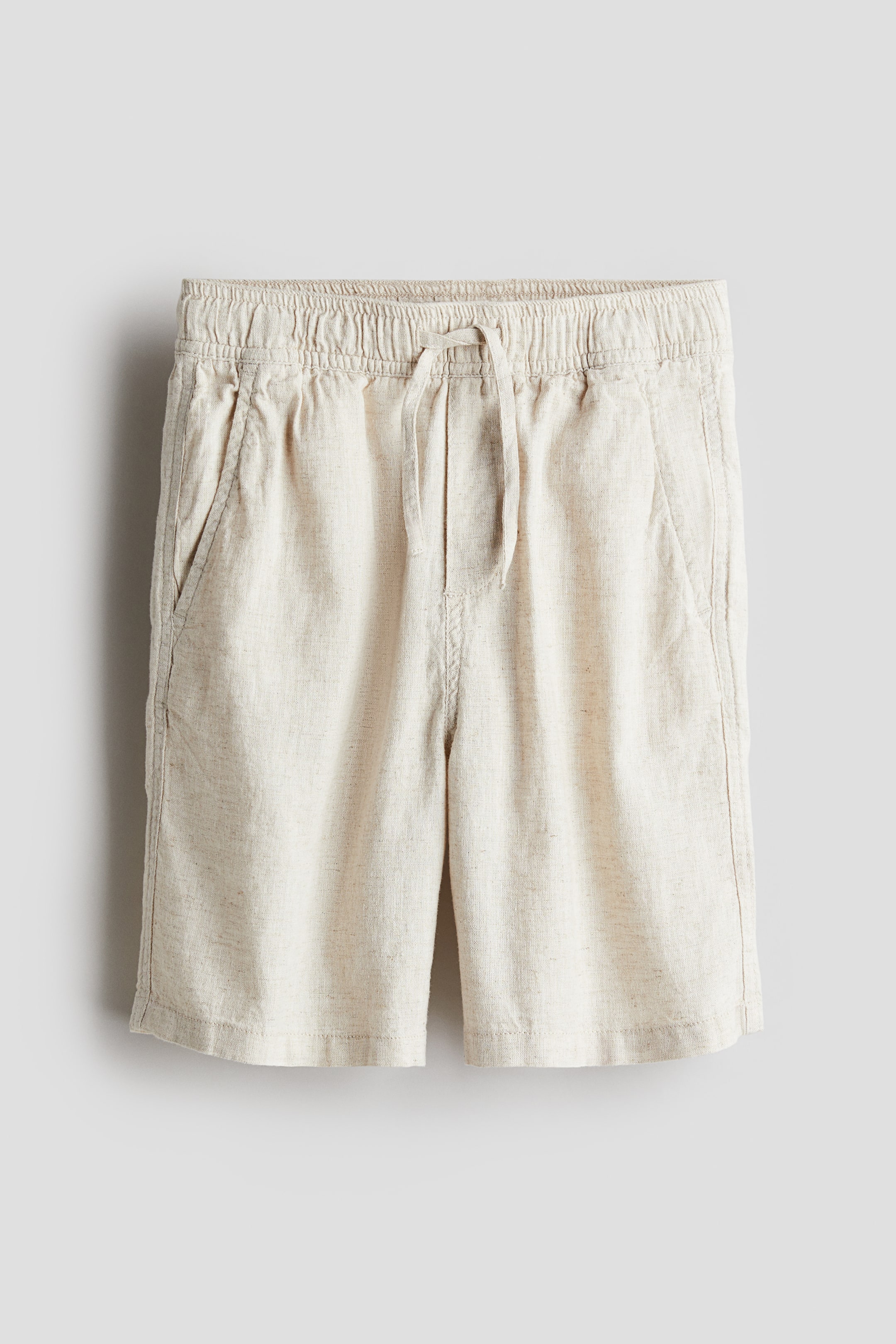 Linen-blend Shorts