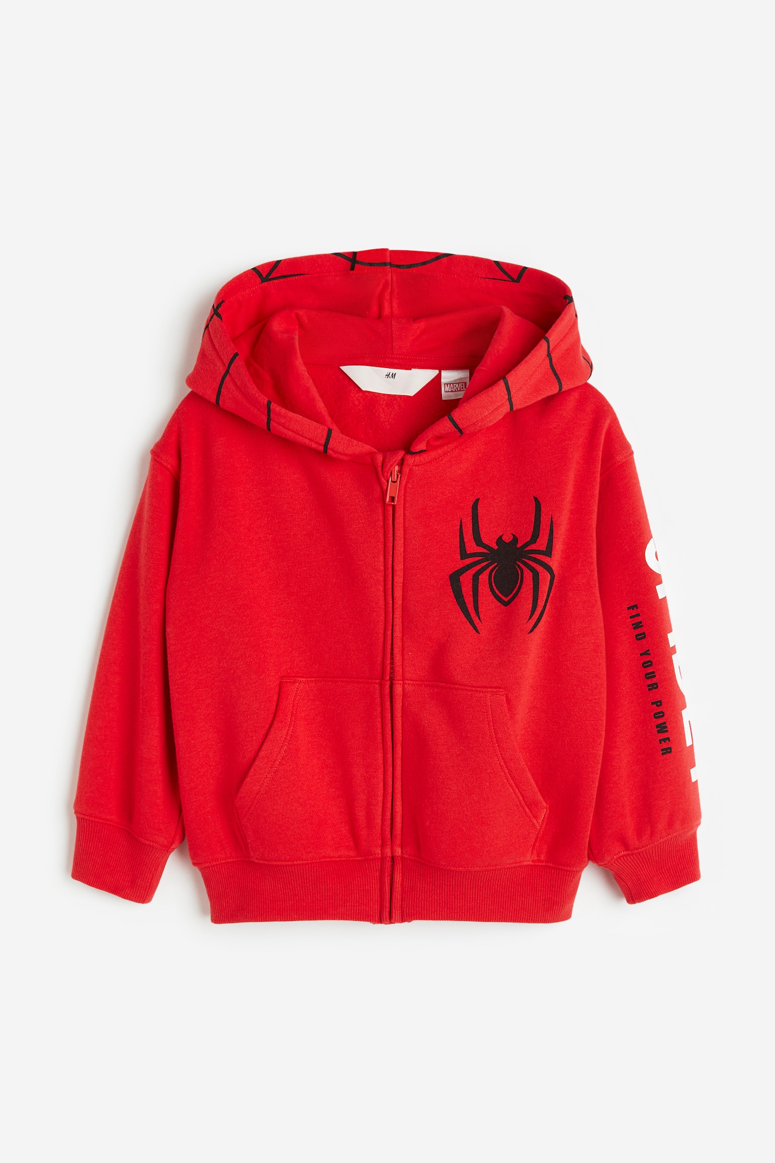 Bedruckte Hoodiejacke - Rot/Spiderman/Blau/Sonic der Igel - 1