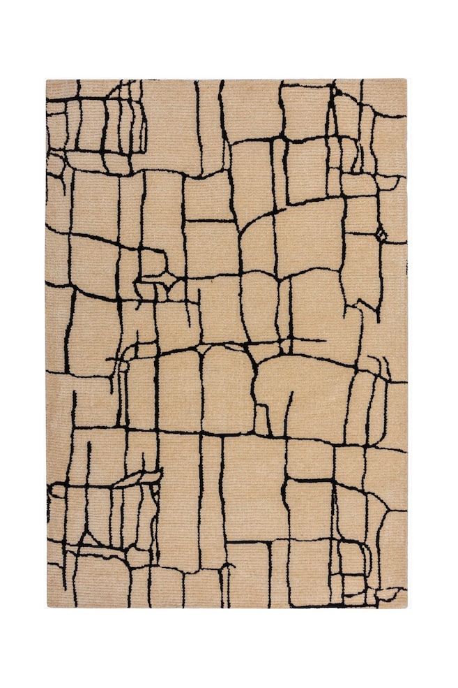 Tapis Abstrait  Theo - Crème - 1