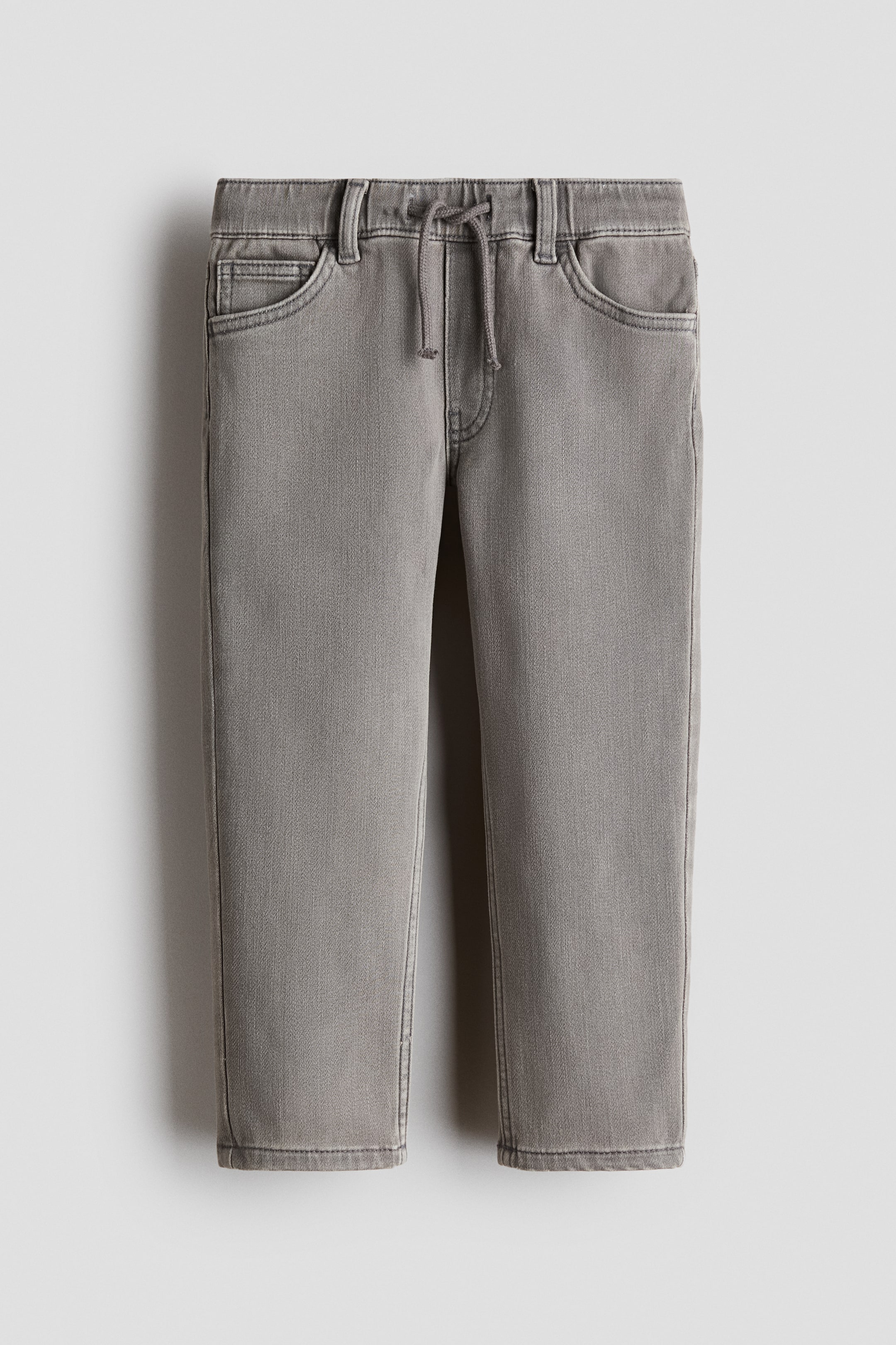 Cotton Denim Joggers