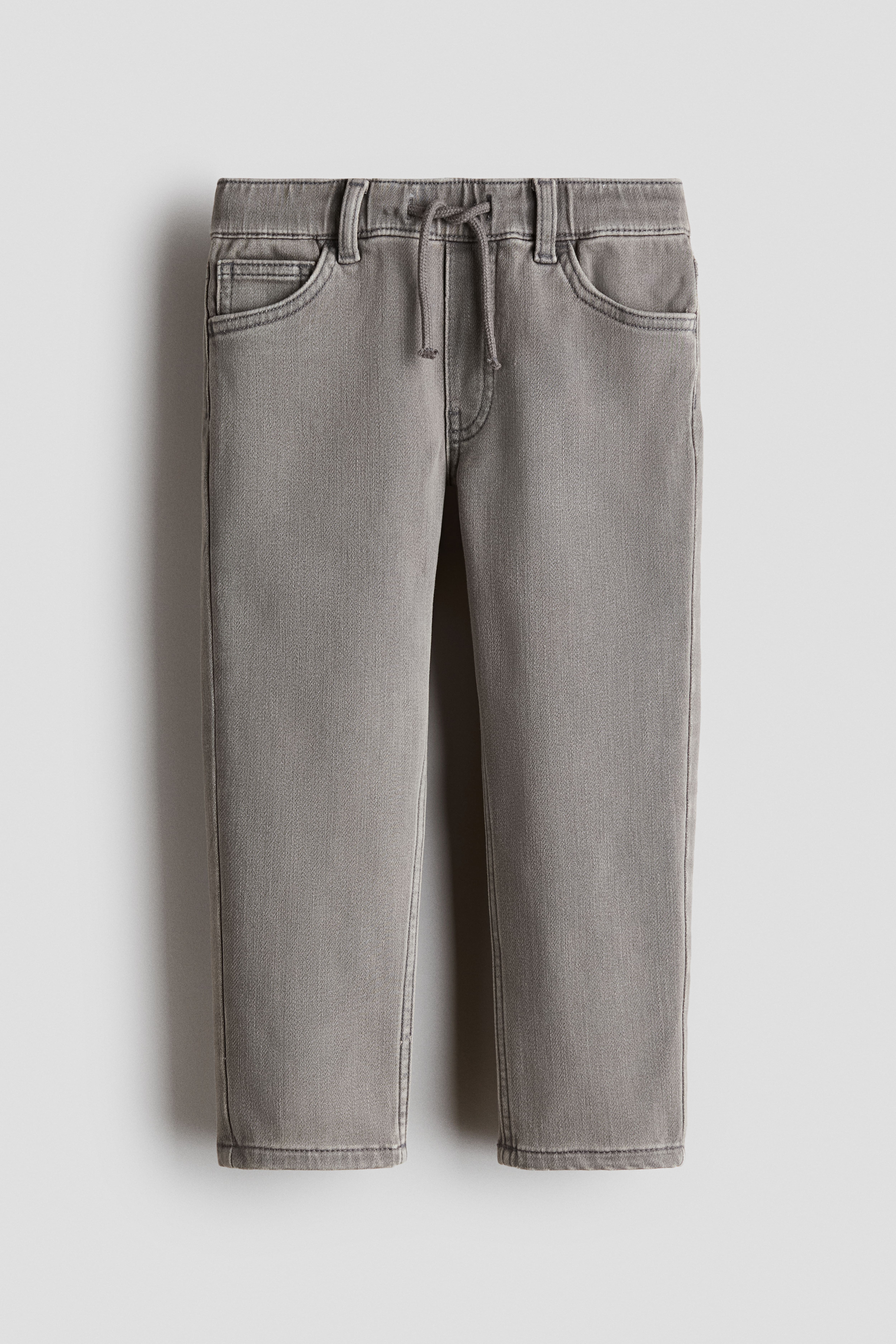 Cotton Denim Joggers
