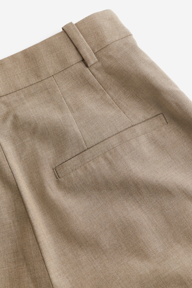 Pantalon large - Beige foncé/Noir/Beige clair - 5