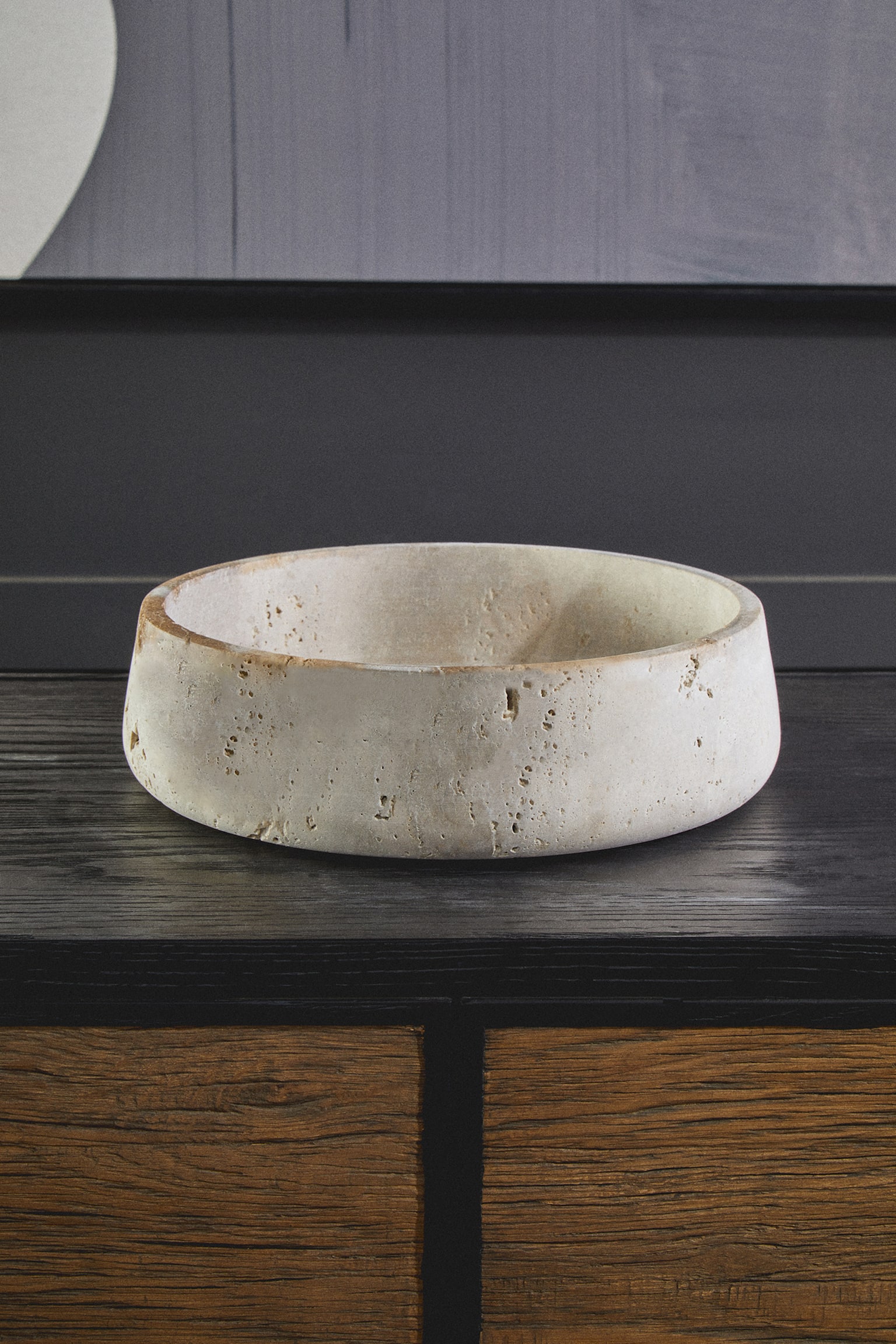 Tibor Travertine Bowl - Natural - 2