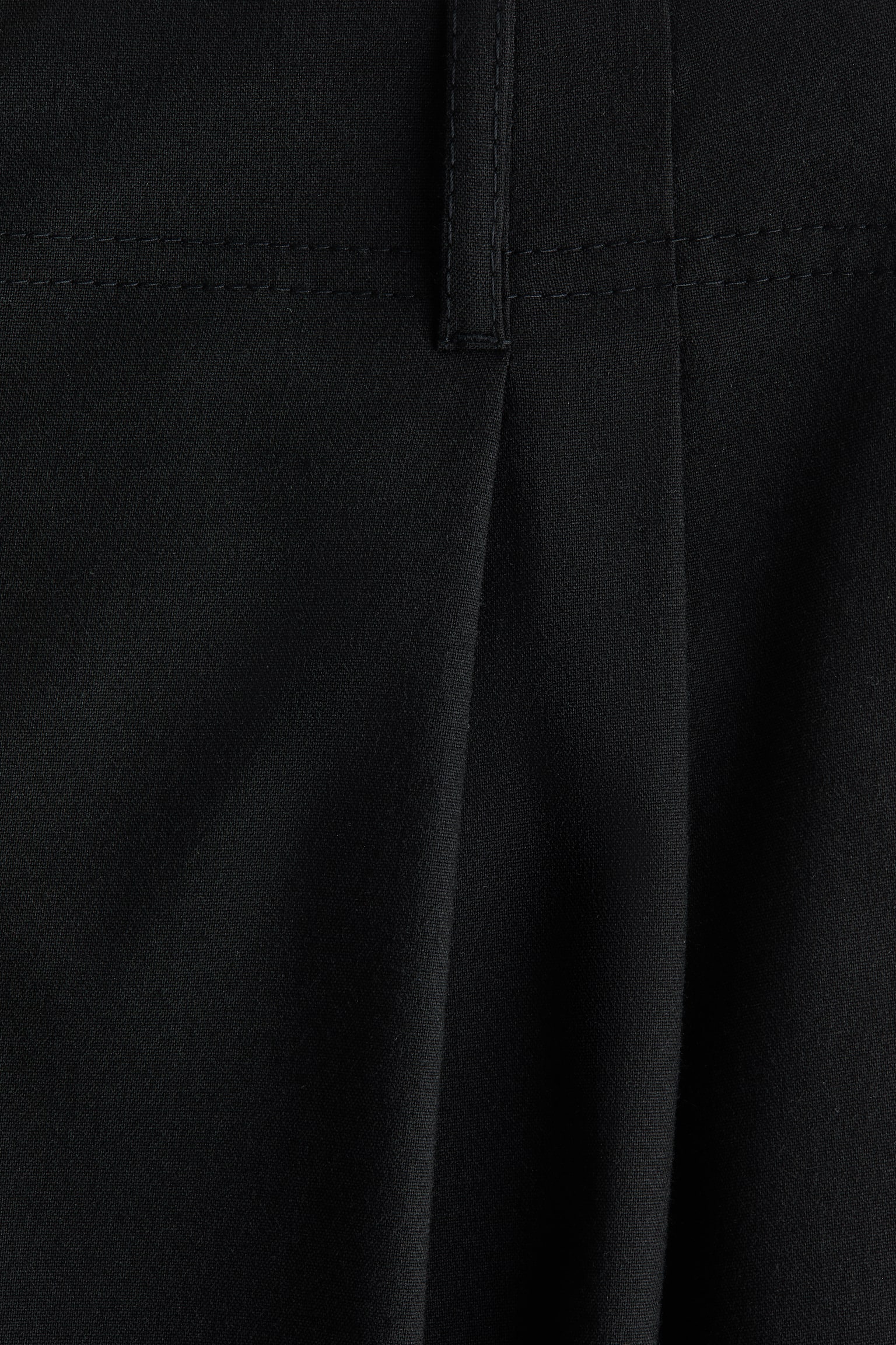 Spodnie z baloniastymi nogawkami - Czarny - 2