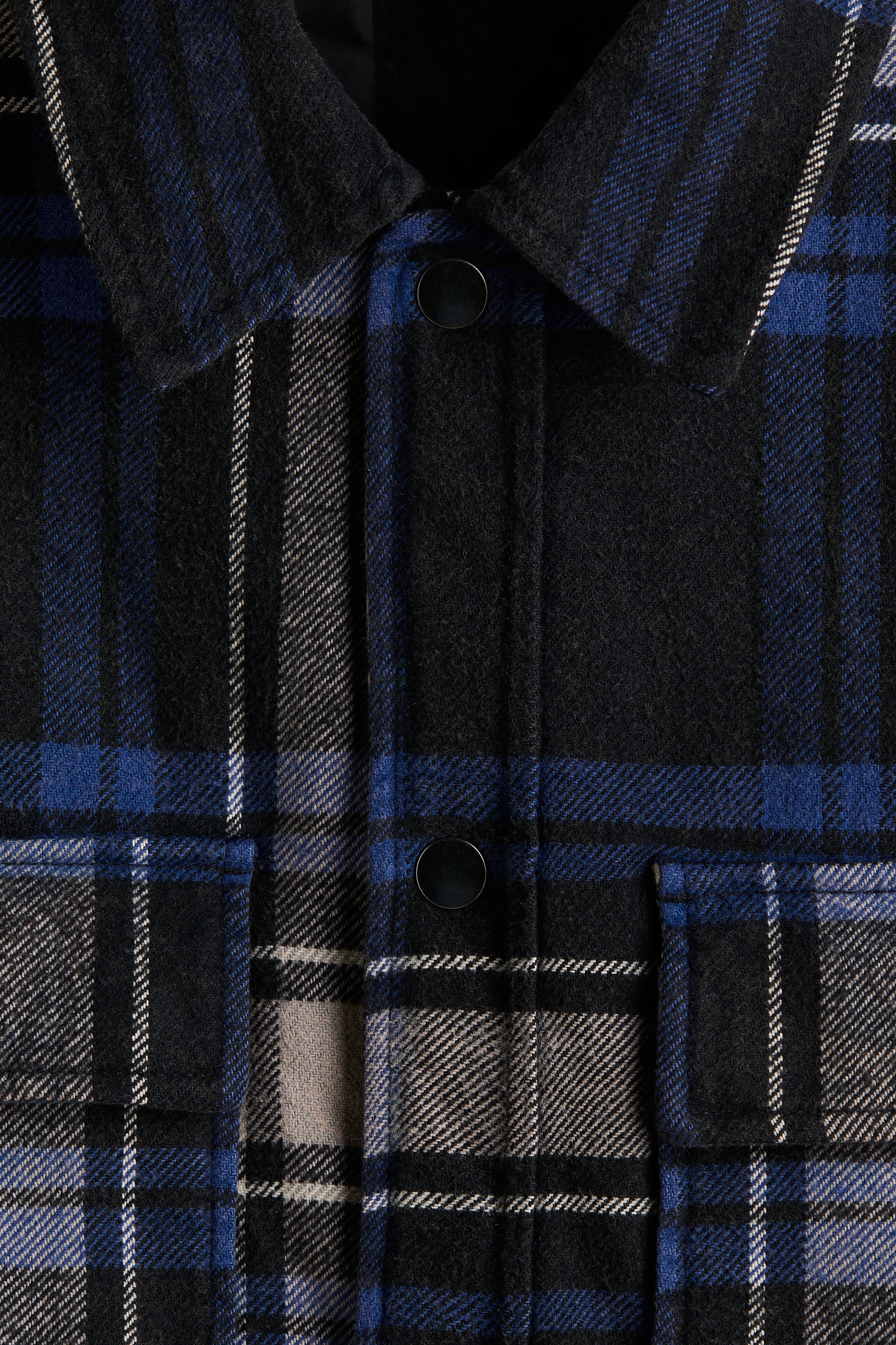 Oversized Fit Flannel overshirt