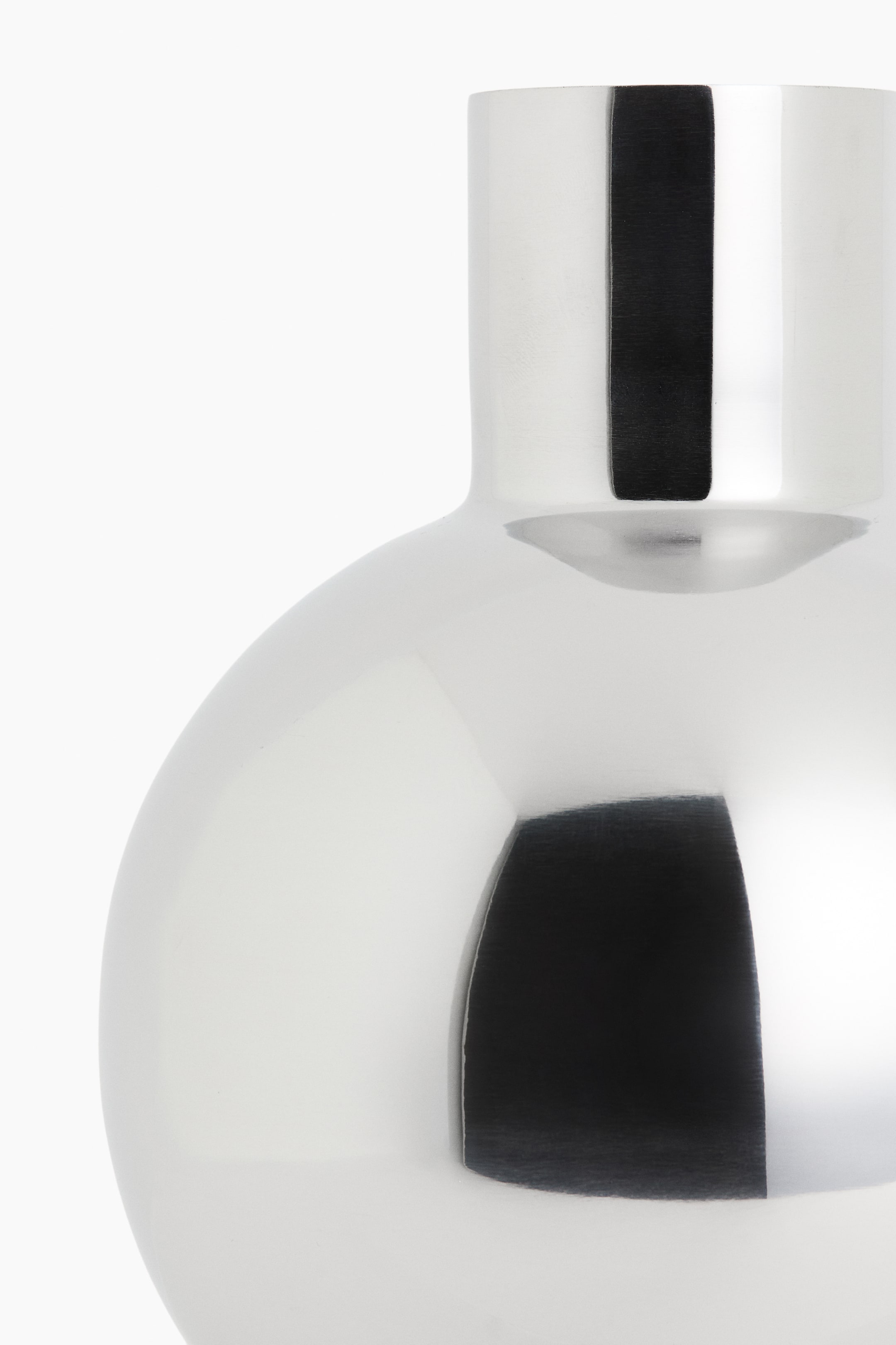 Large Stainless Steel Vase