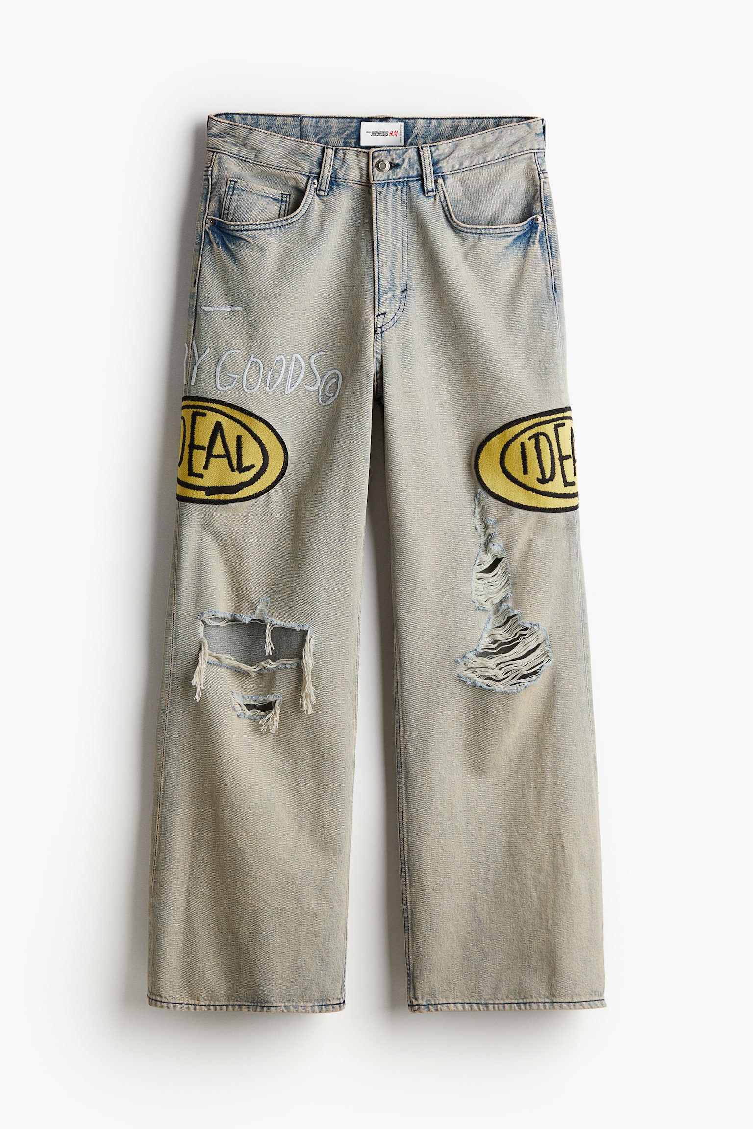 Bootcut Loose Jeans - Denim blue/Basquiat - 2