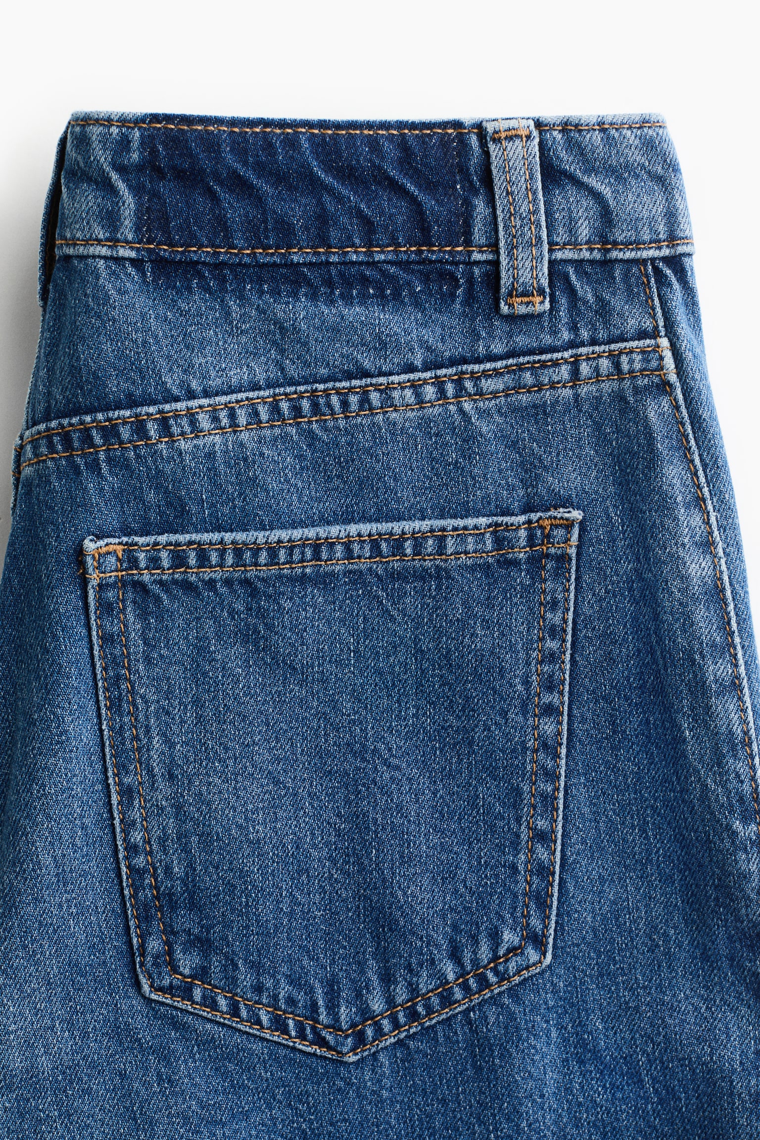 Flared High Waist Jeans - Blu denim - 4