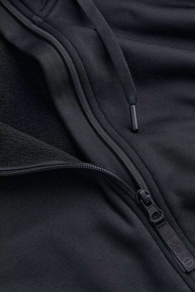 H&M+ Hooded outdoor jacket - Black/Light blue - 5