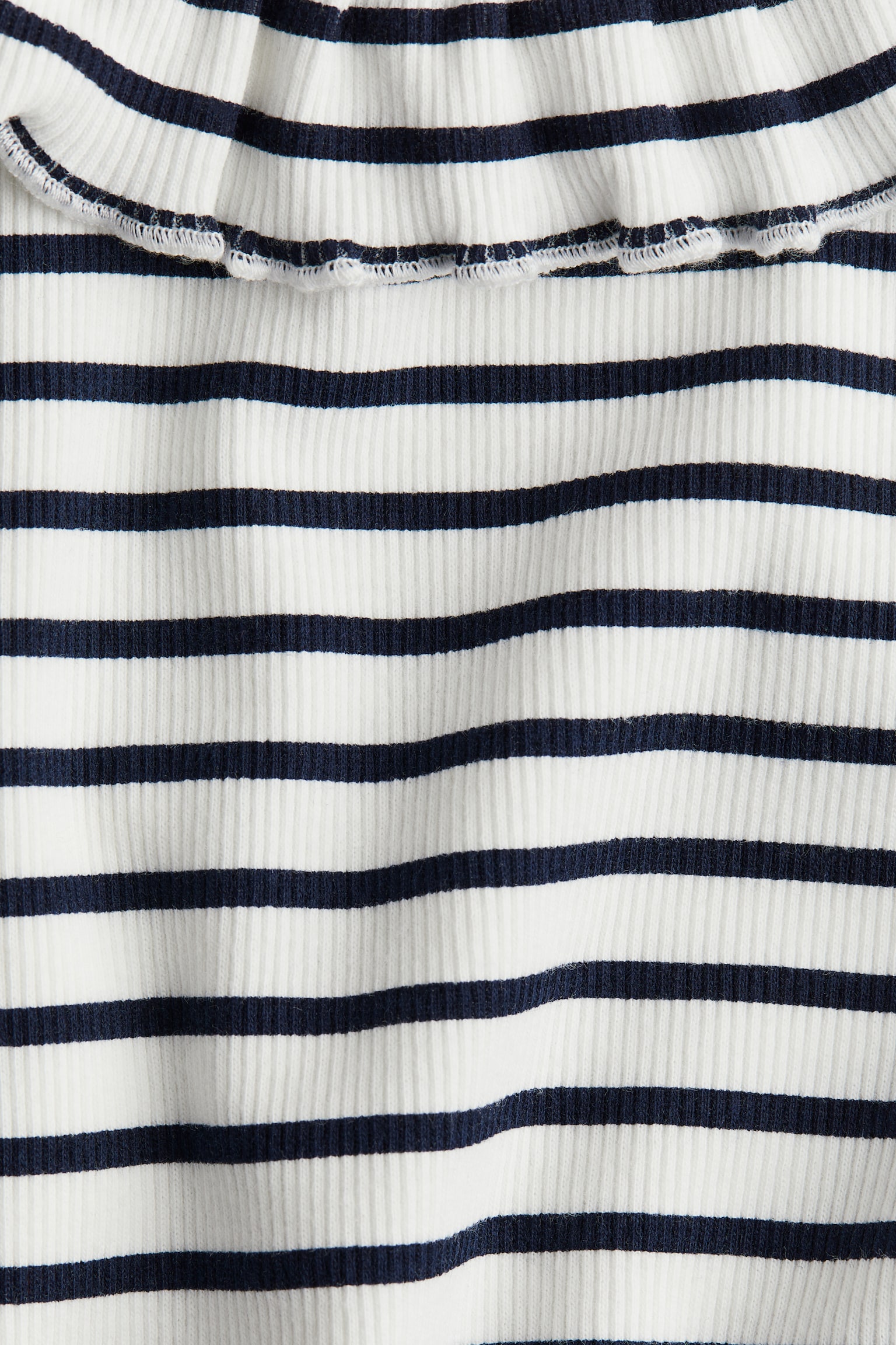 Collared jersey dress - White/Striped/White/Lemons/Blue/Floral - 2