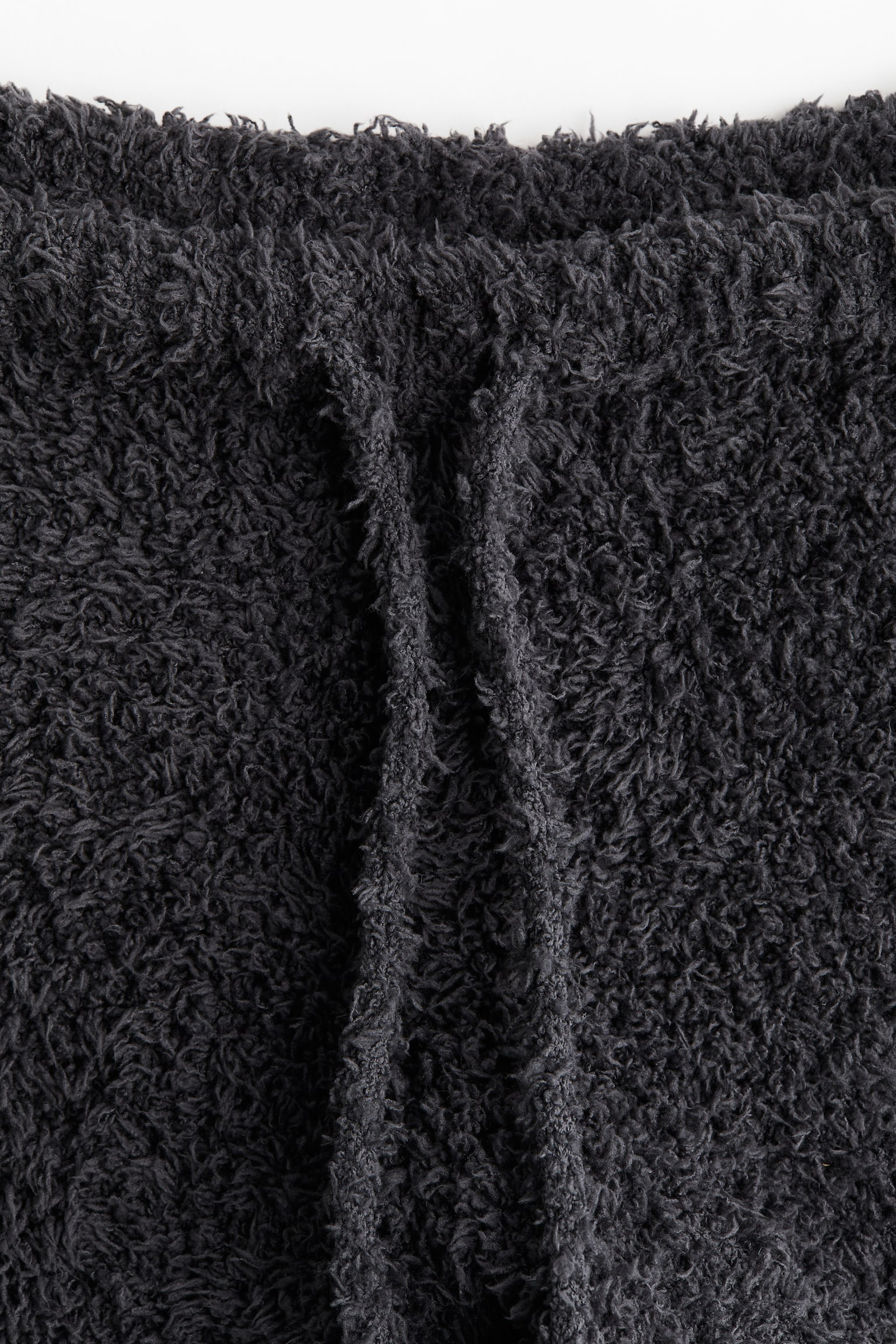 Женские брюки H&M Fluffy, цвет: Тёмный серый — фото 2