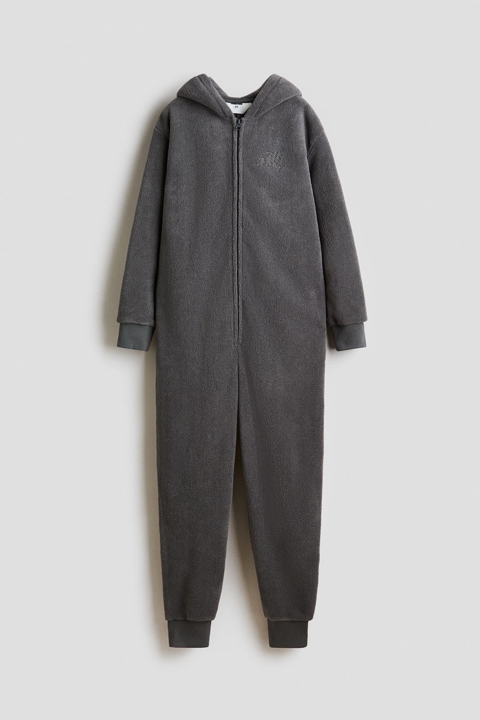 Pile jumpsuit - Dark grey