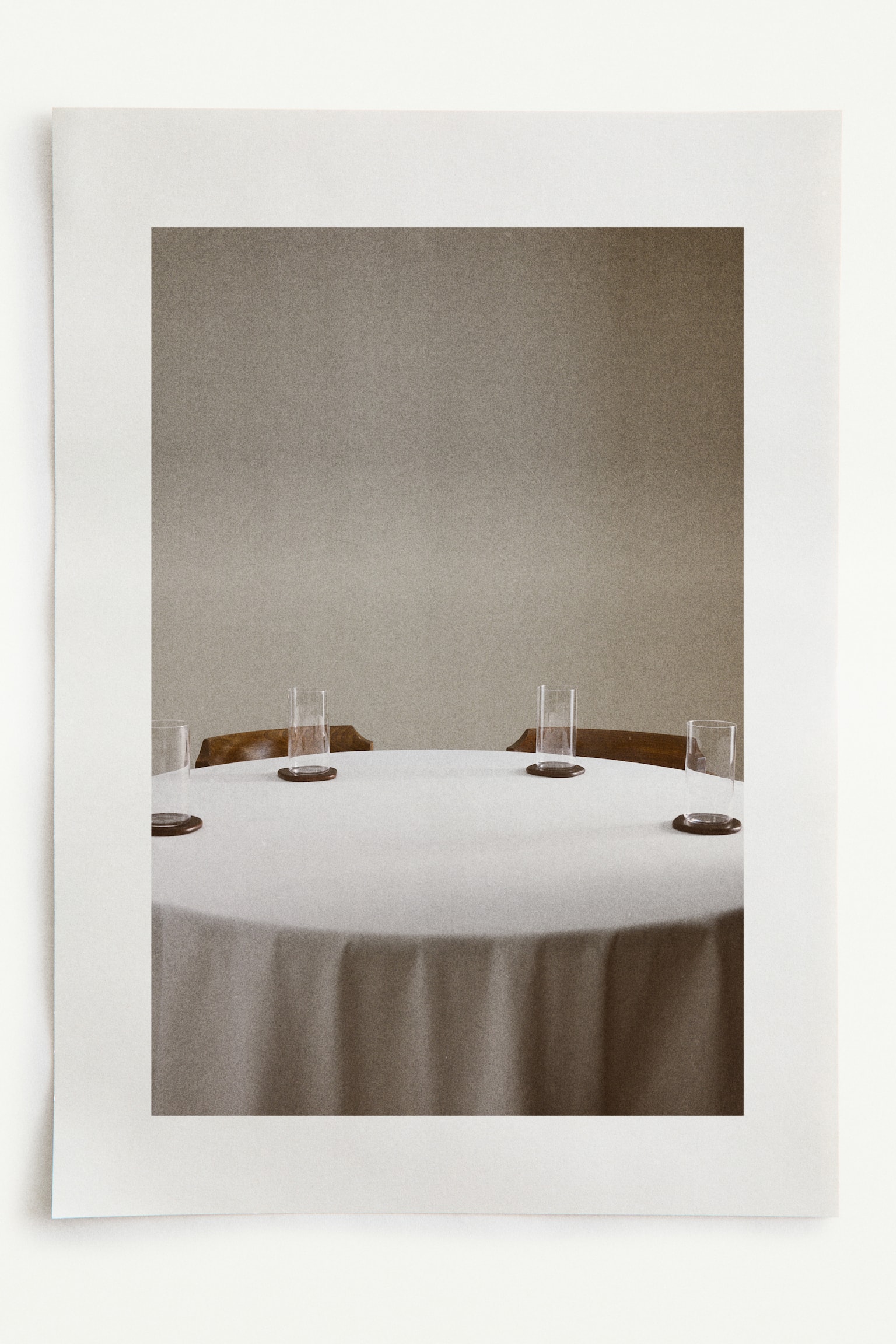 4-pack wooden coasters - Dark brown - 2