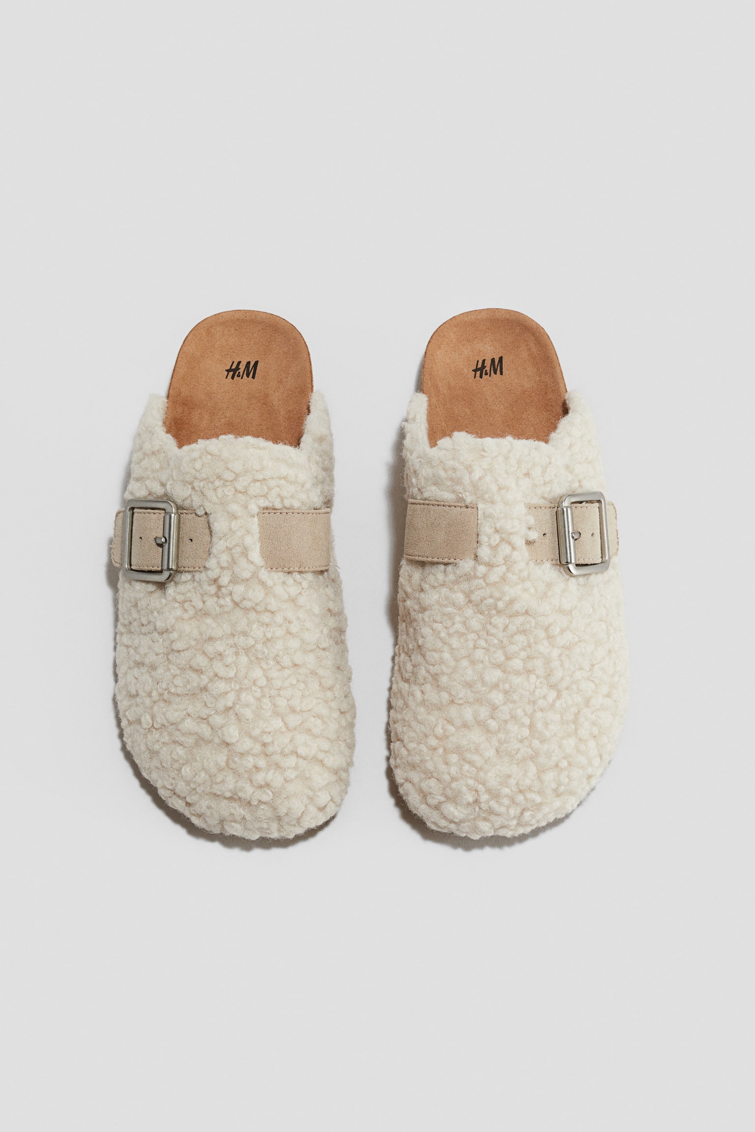 Teddy slippers - Light beige - 2