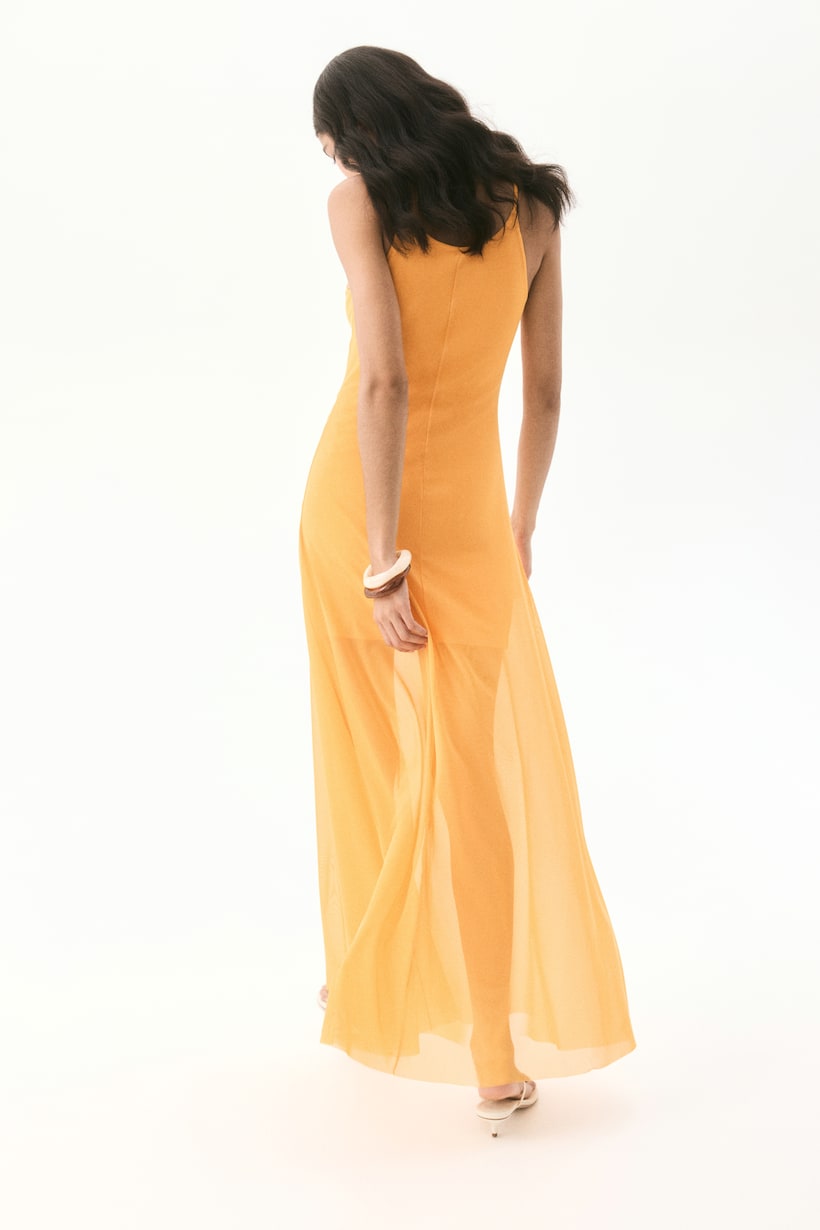 Vestidos Amarillos Vestido Mostaza H&m Vestidos Amarillos