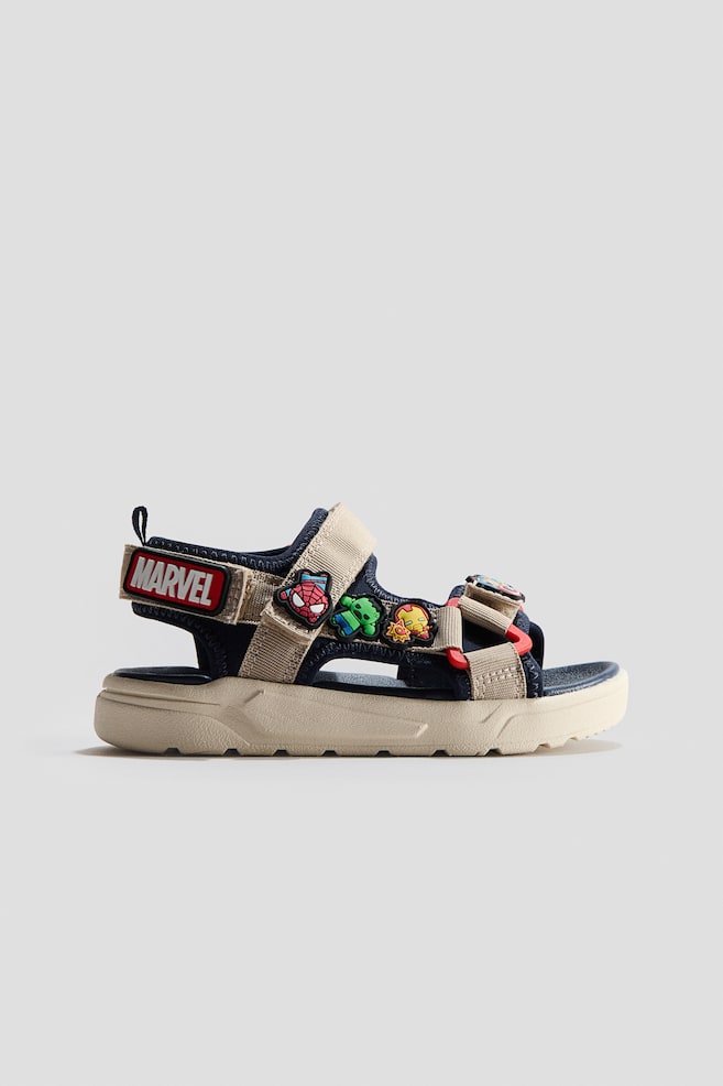 Sandalias con motivos decorativos - Azul marino/Marvel Comics - 1