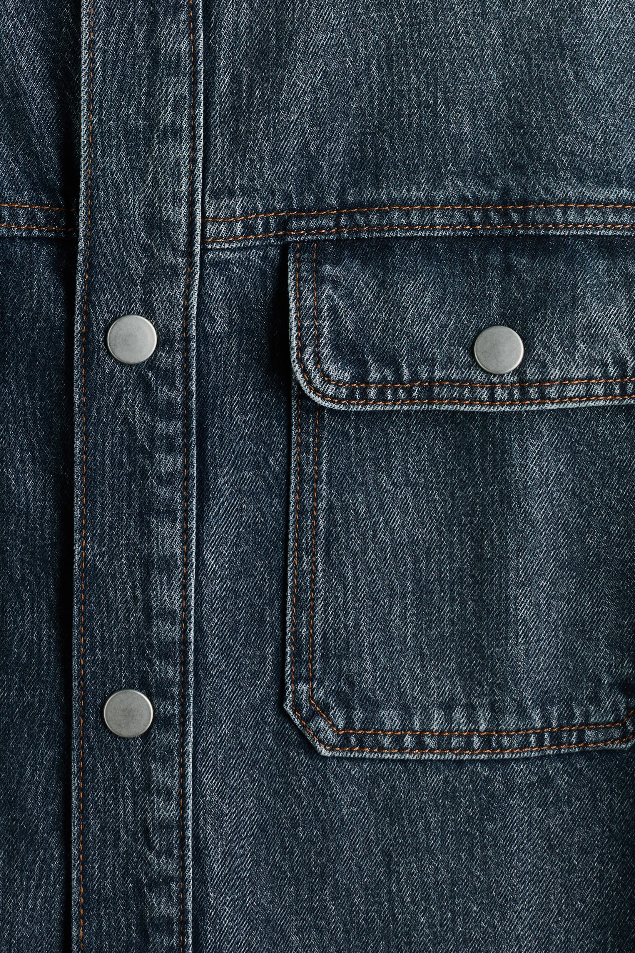 Cotton Denim Overshirt