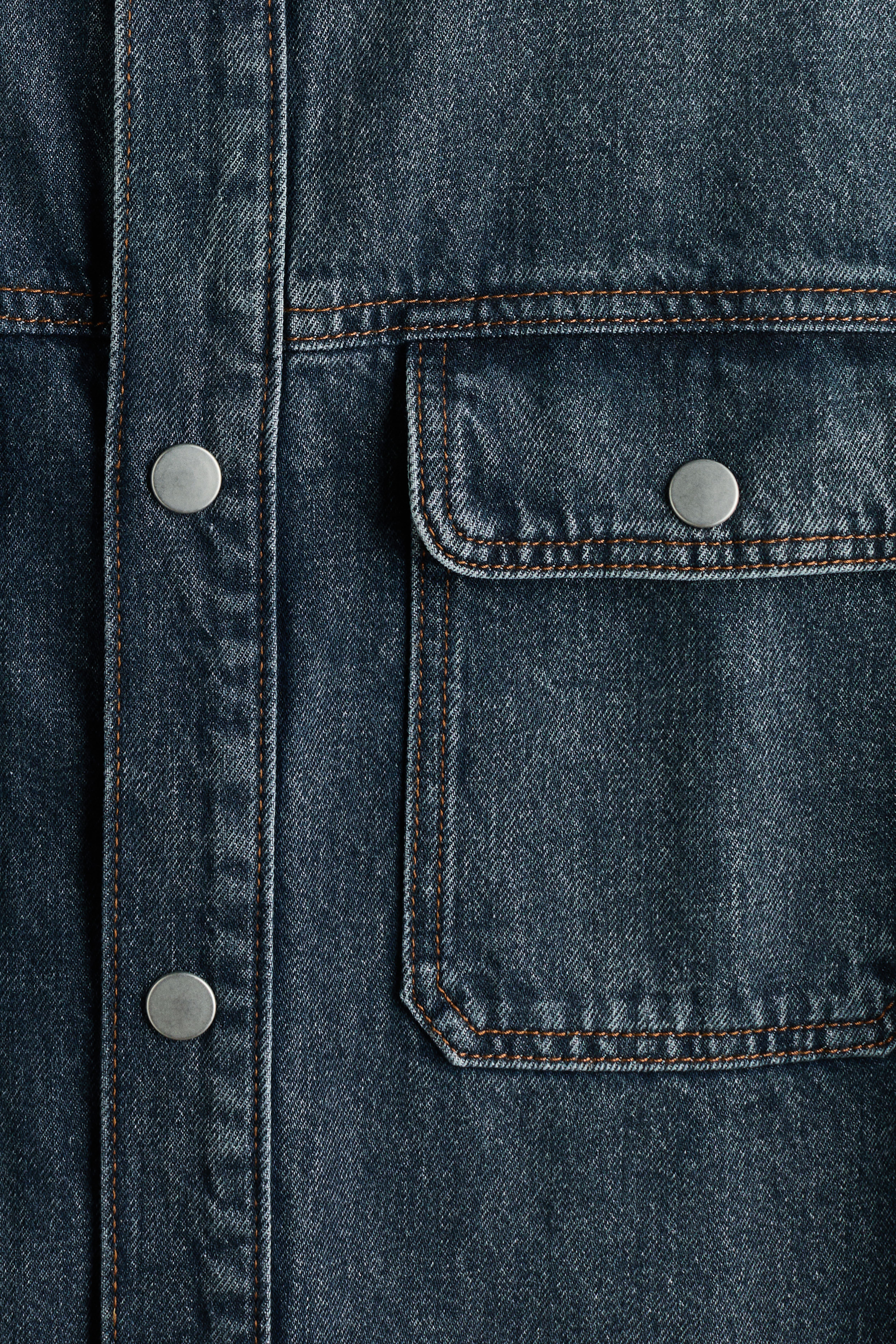 Cotton Denim Overshirt