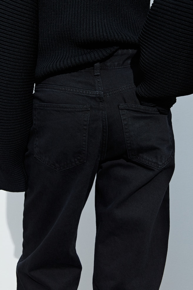Wide Regular Jeans - Sort/Denimblå/Mørk denimgrå - 5