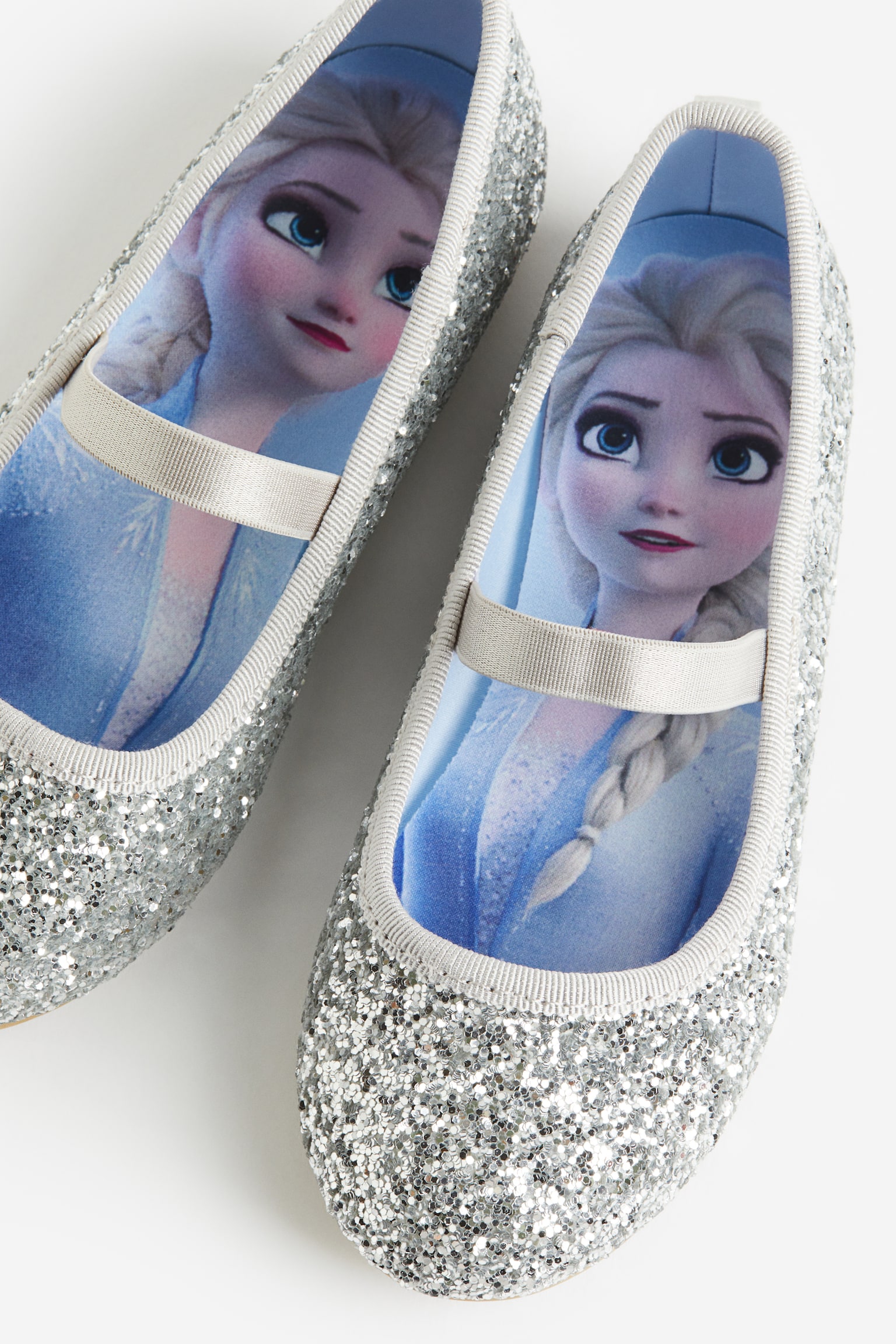 Glittery ballet pumps - Silver-coloured/Frozen/Silver-coloured/Frozen/Purple/Gabby's Dollhouse/White/Frozen - 2