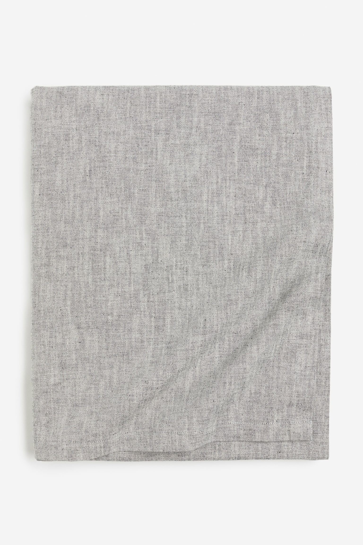 Cotton-blend tablecloth - Grey marl - Home All | H&M GB