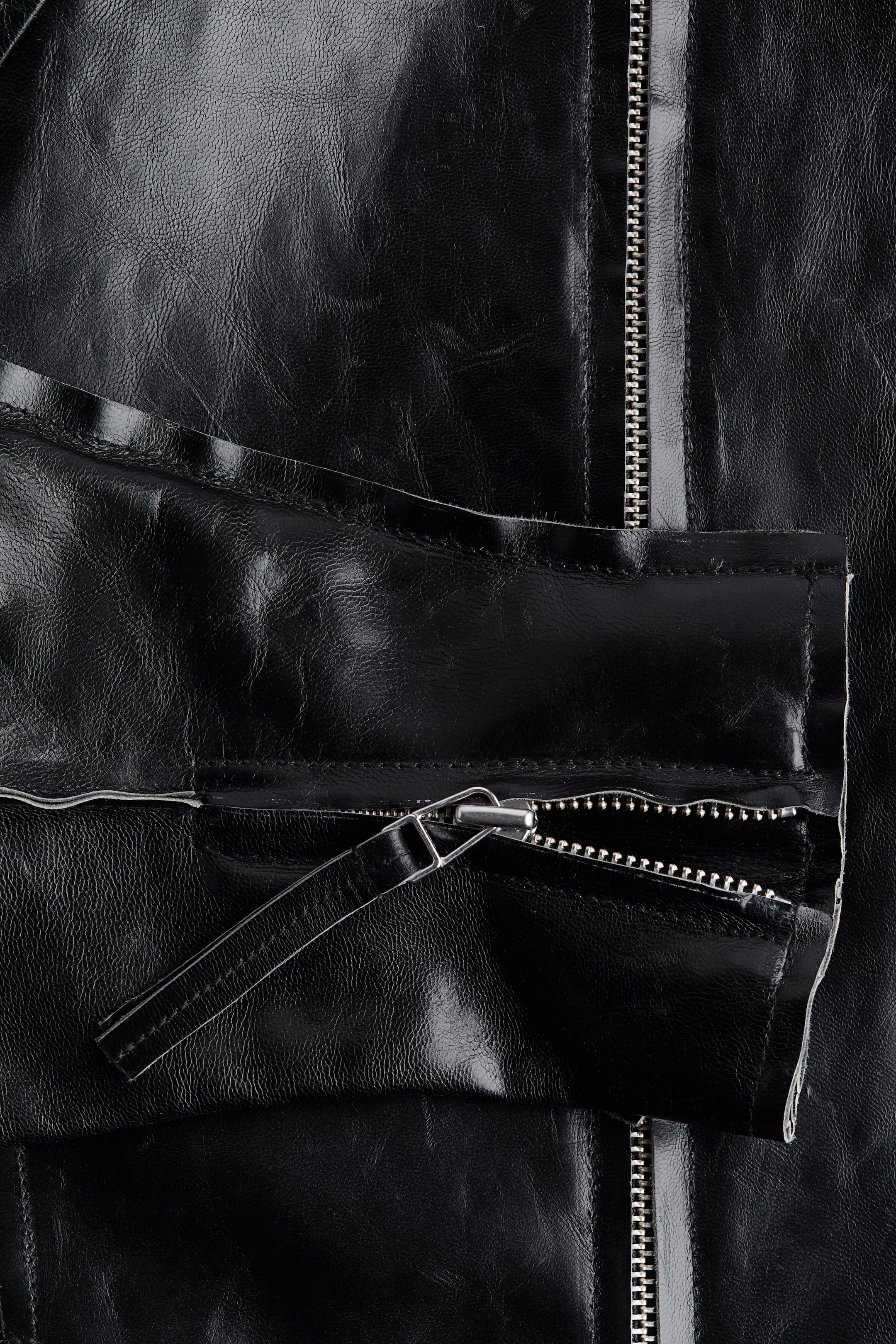 Женские куртки H&M KW Leather Jacket — фото 7