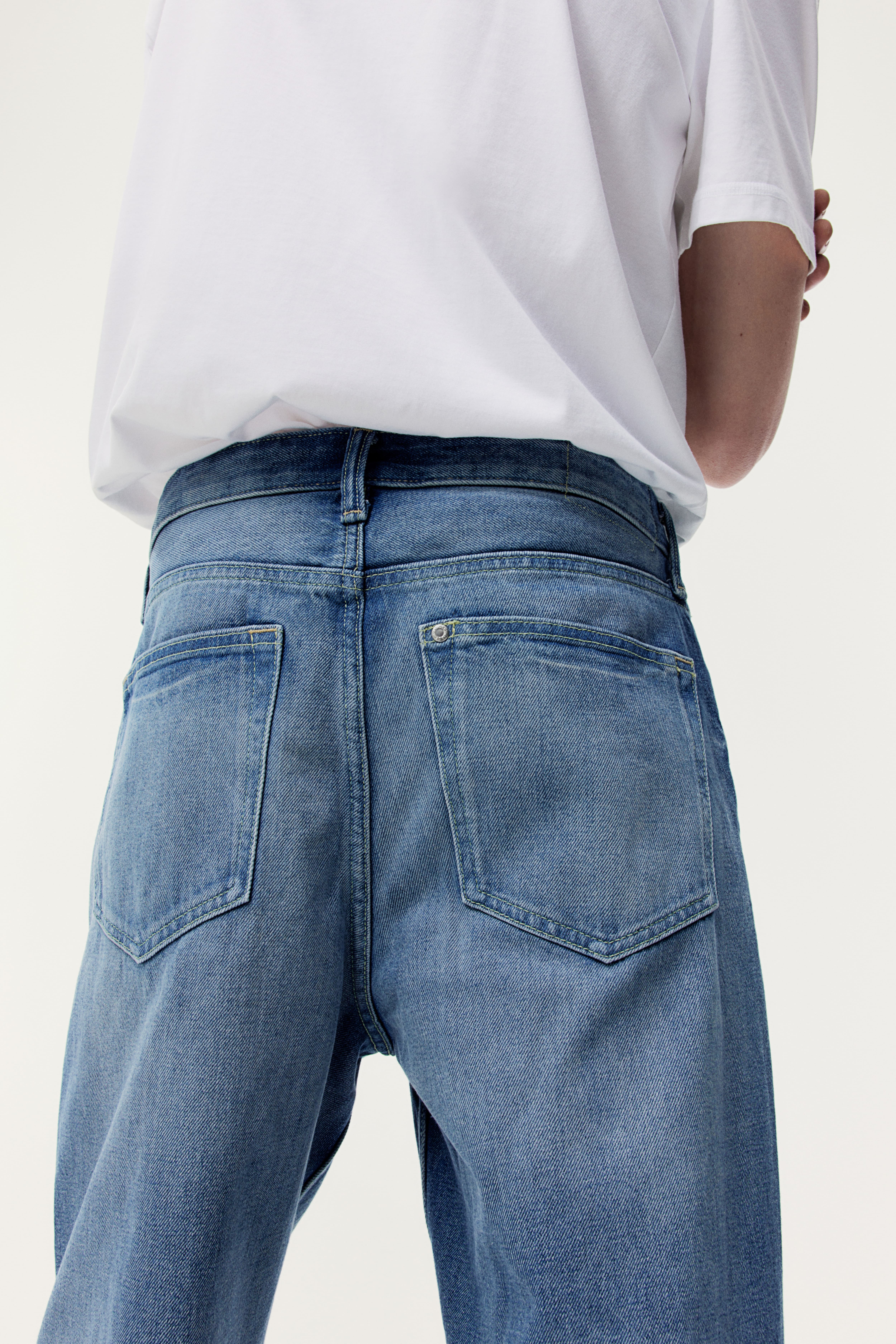 Loose Jeans - Denimblauw - HEREN | H&M NL