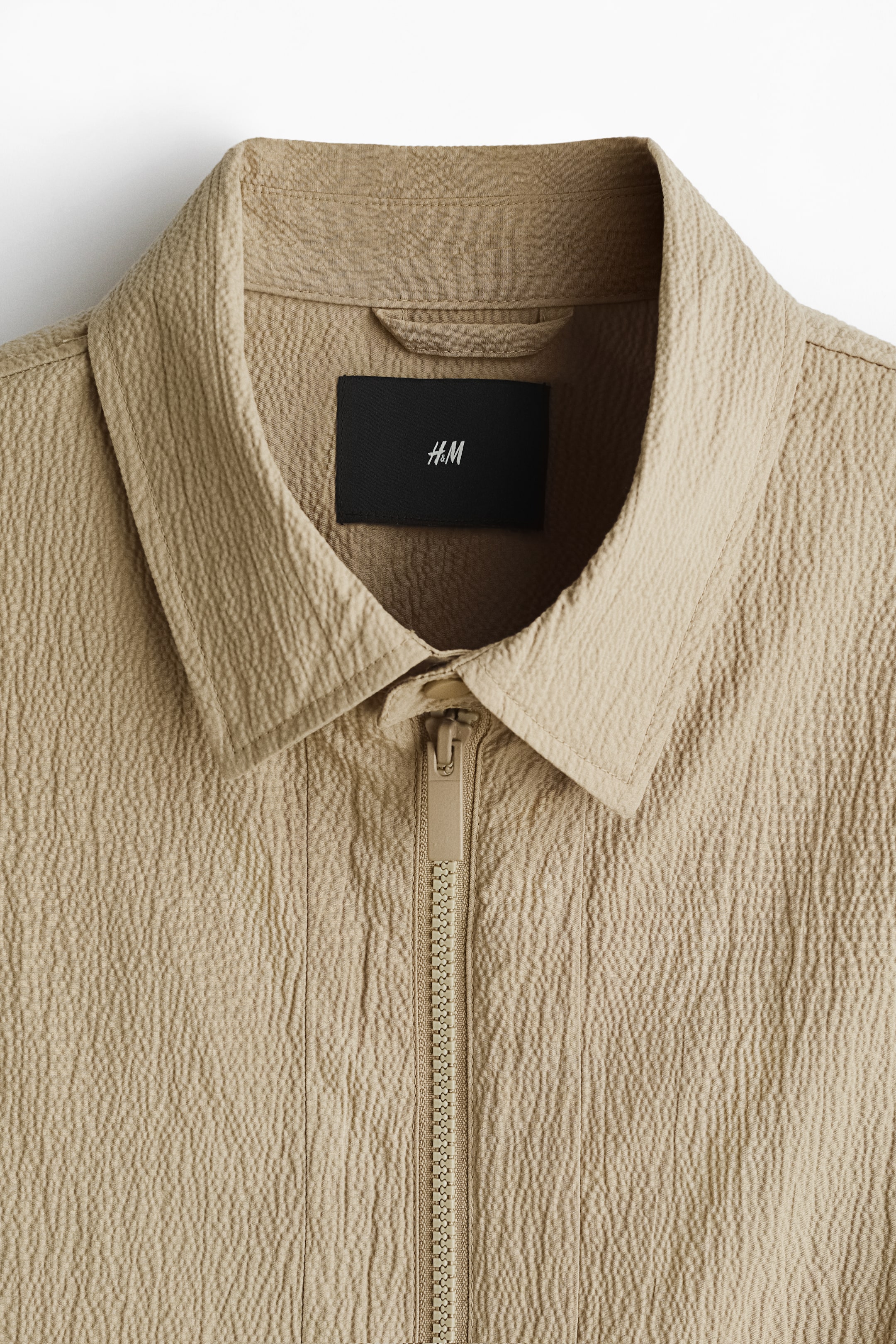 View larger image: Short-sleeved jacket - Beige - Men | H&M SG 3
