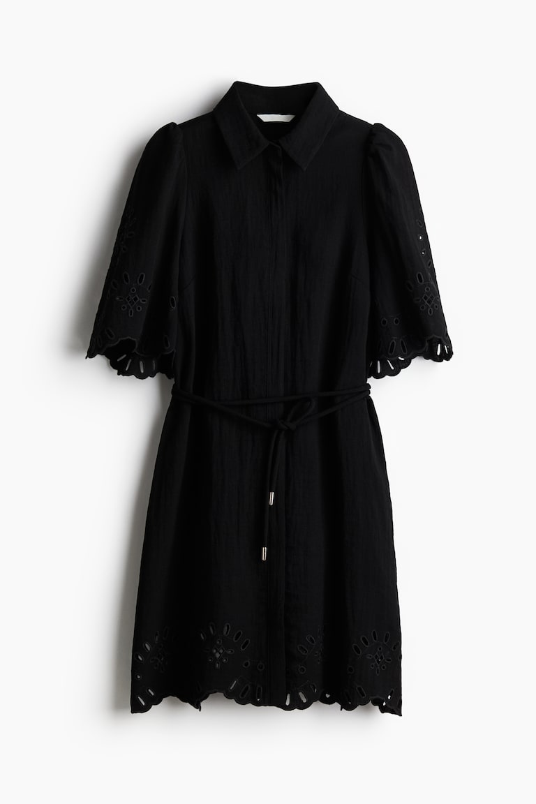 Women's White Eyelet Embroidered Dress | H&M US