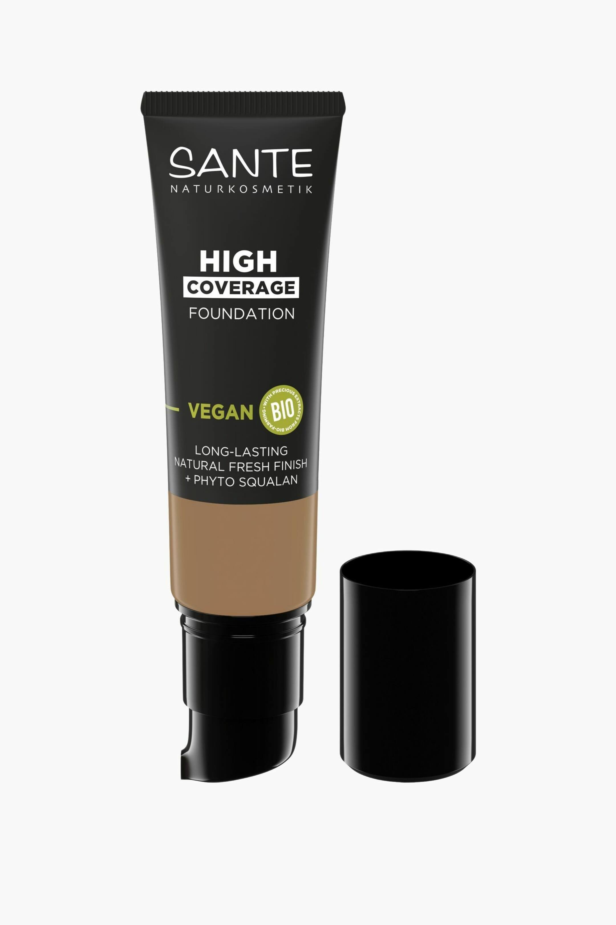 Größeres Bild ansehen: High Coverage Natural Foundation - 08 Warm Chestnut - SANTE Naturkosmetik - Beauty all | H&M DE 1