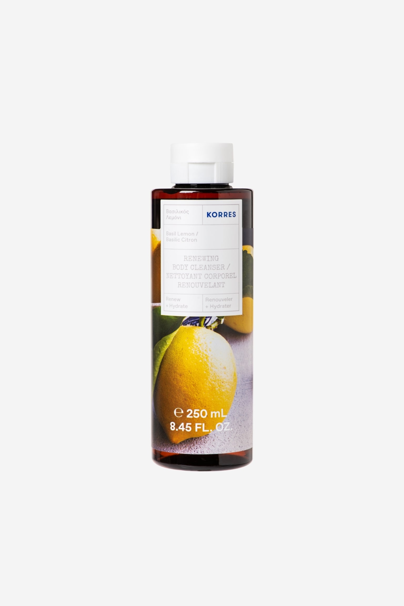 Basil Lemon Shower Gel - Duschgel - 1