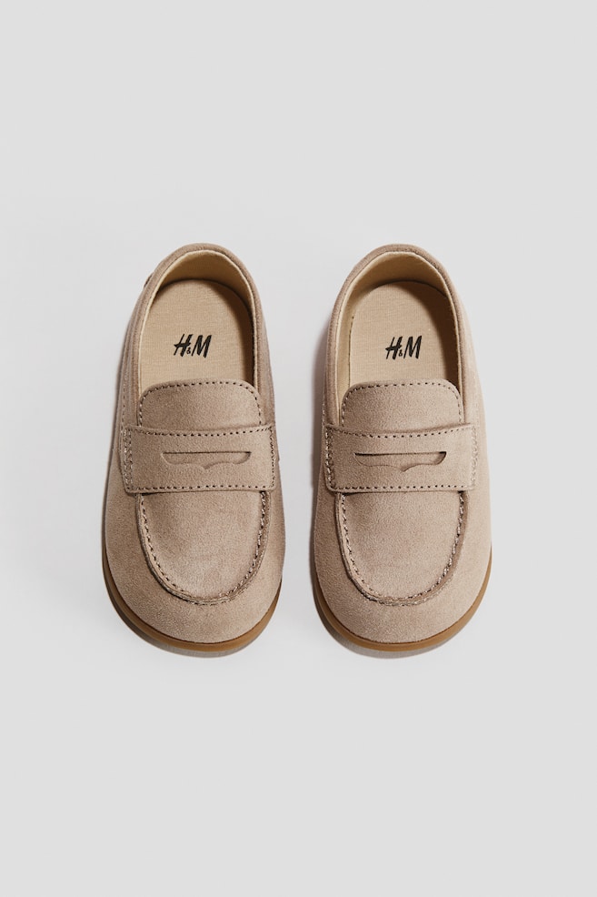 Loafers barefoot - Beige/Bleu marine/Beige - 1