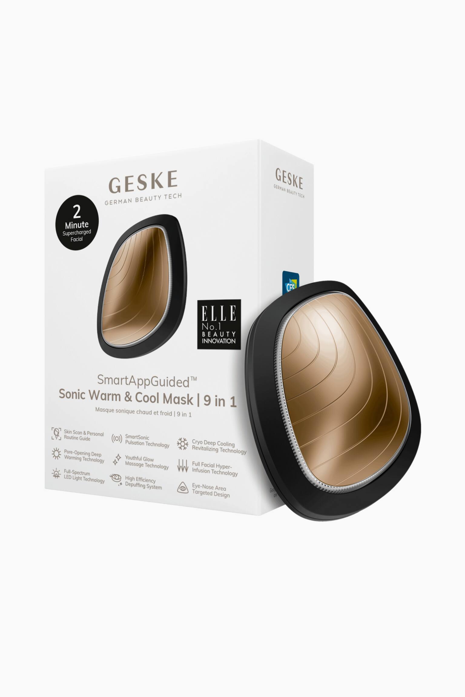 Sonic Warm & Cool Mask 9 In 1 - Gray/Magenta - 2