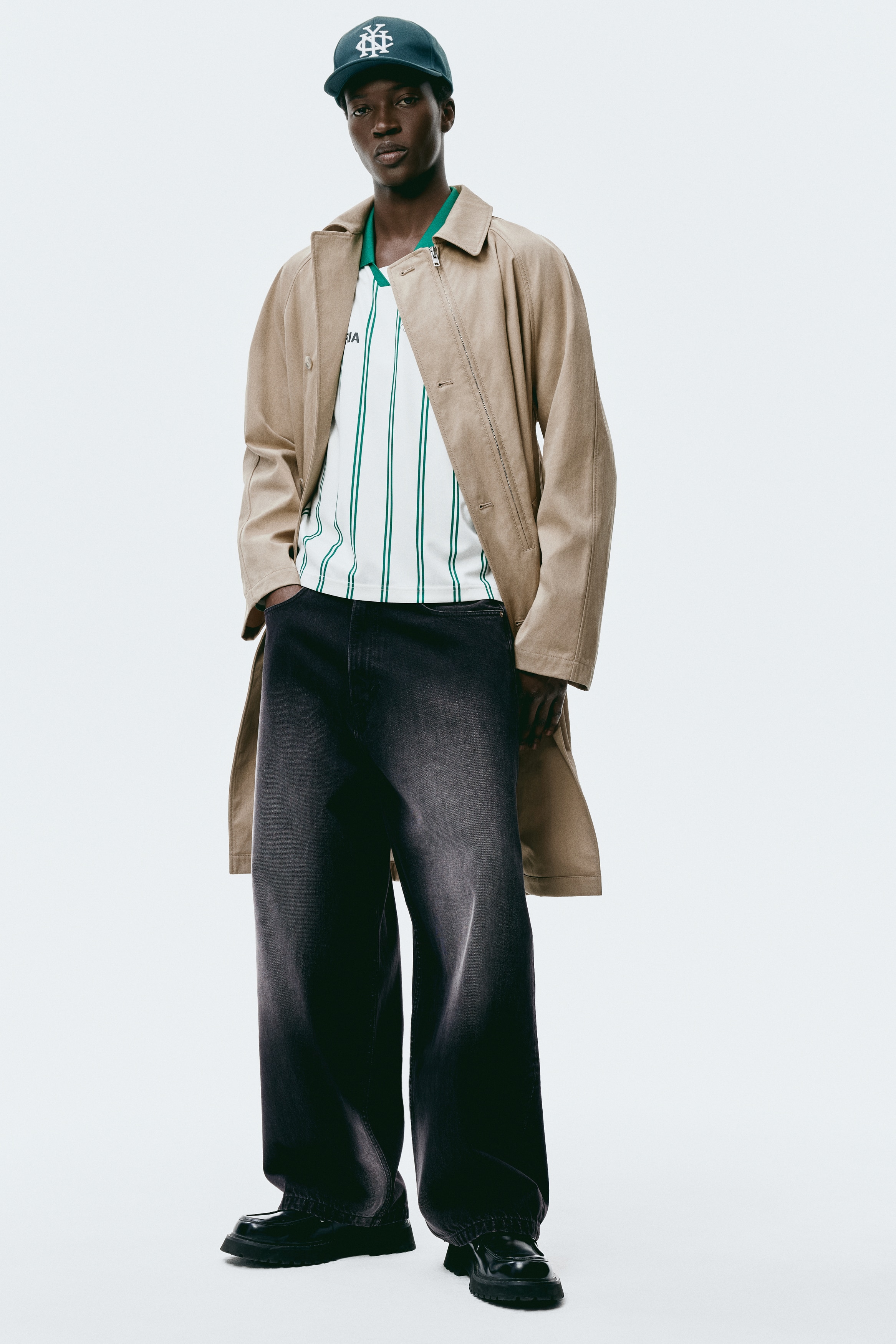 牛仔超寬版褲 - 深丹寧灰/丹寧藍/丹寧灰/深丹寧藍/丹寧黑/深丹寧藍/丹寧灰/丹寧藍