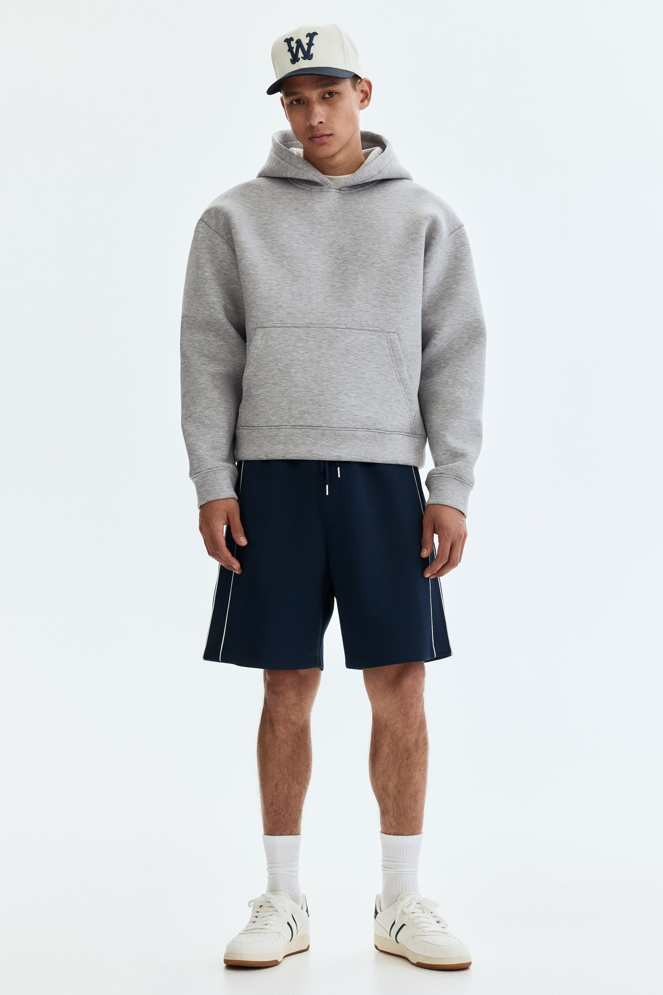 Loose-Fit Scuba Hoodie
