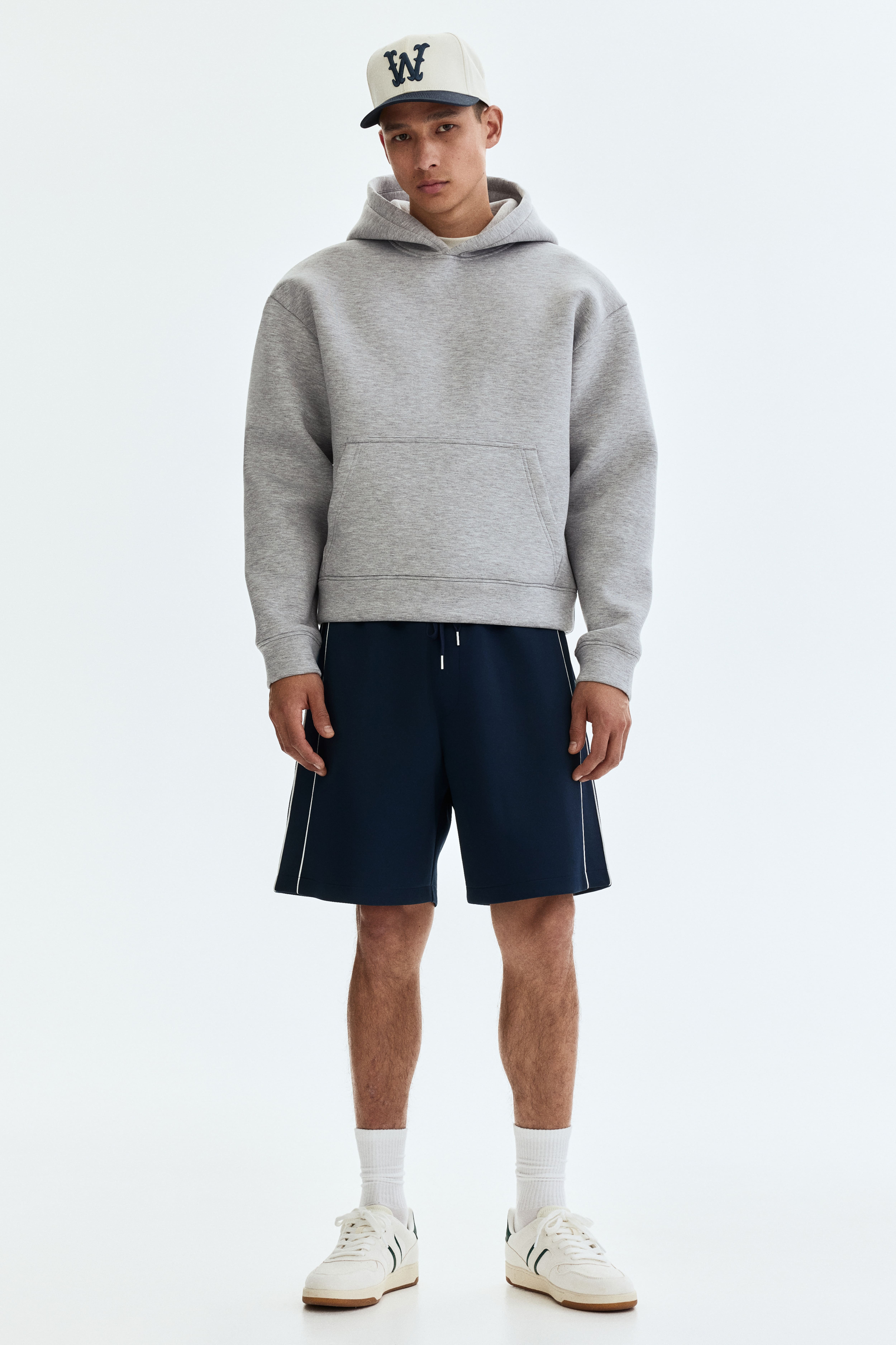 Loose-Fit Scuba Hoodie