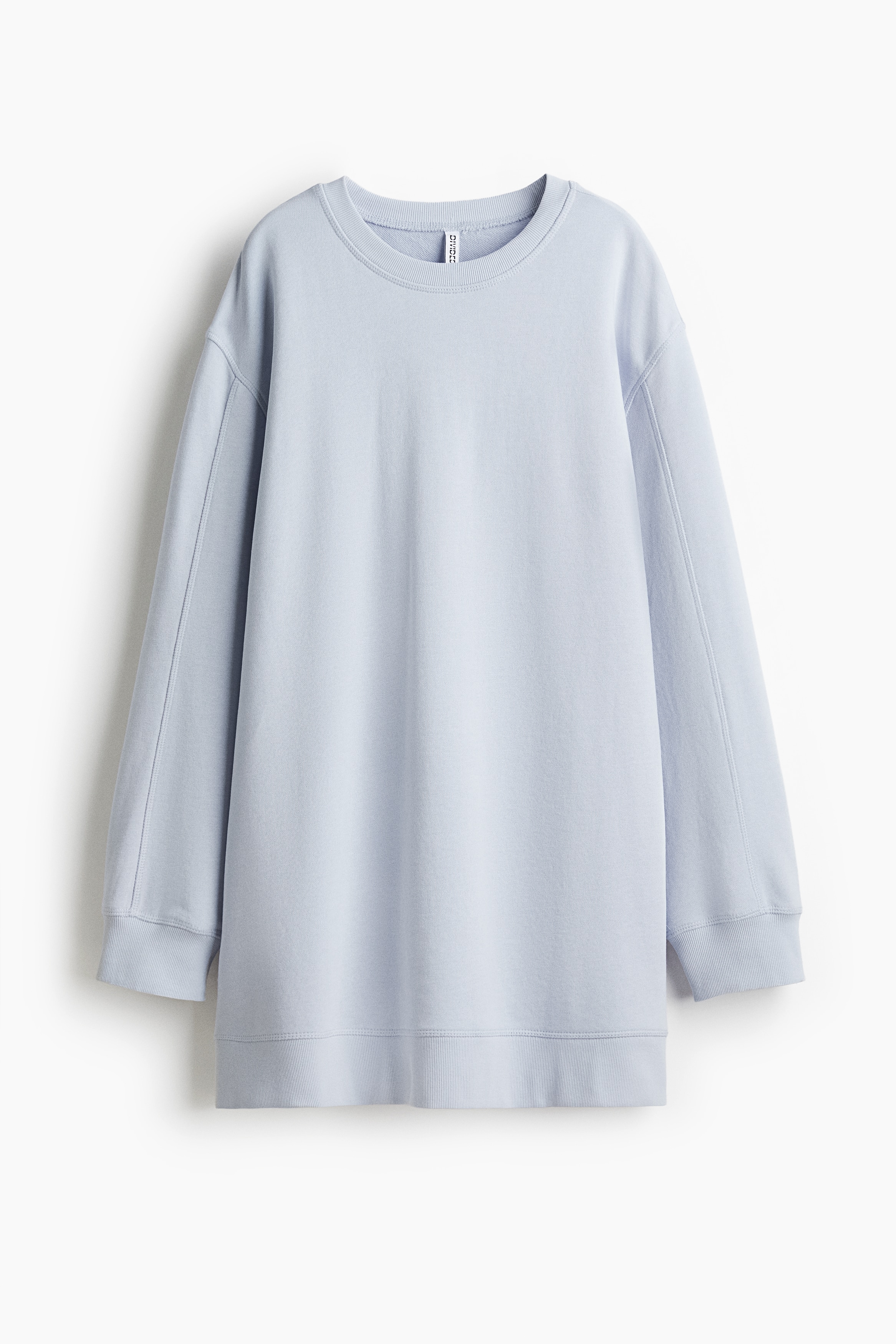 Sweatshirt Dress - Light blue/Pink/Navy blue/Light gray melange