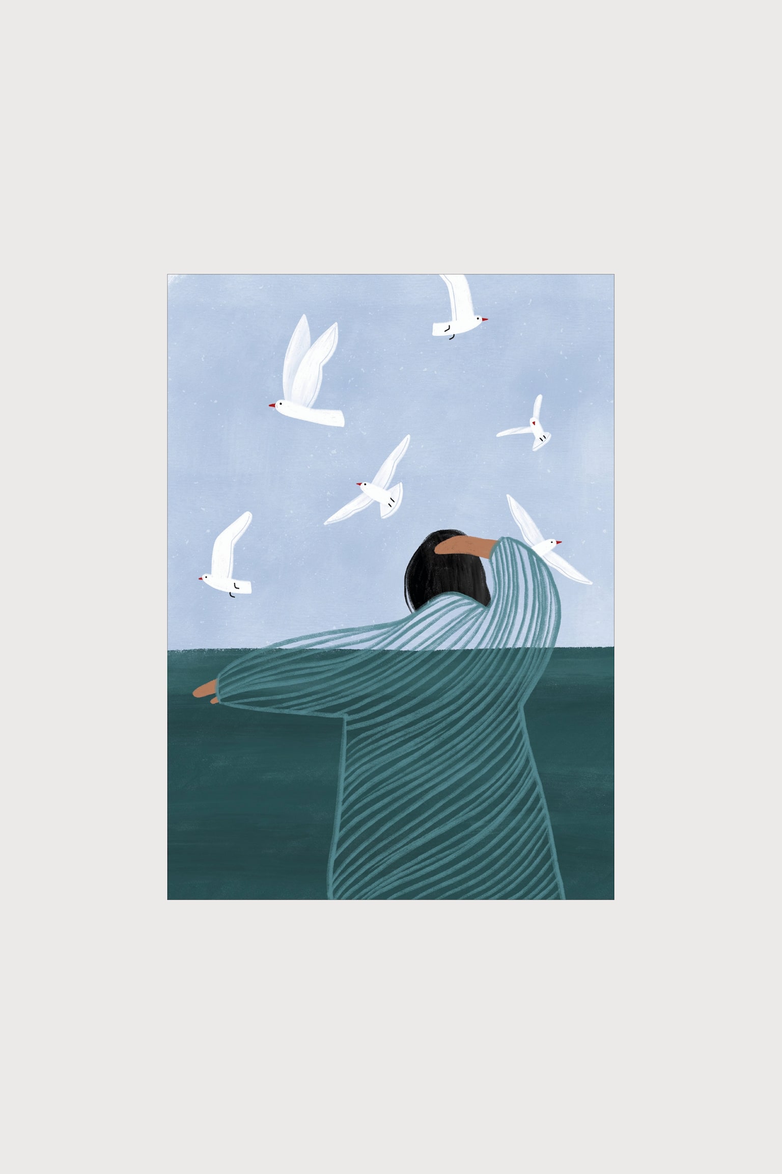 Bea Muller - Seaside - Blau - 1