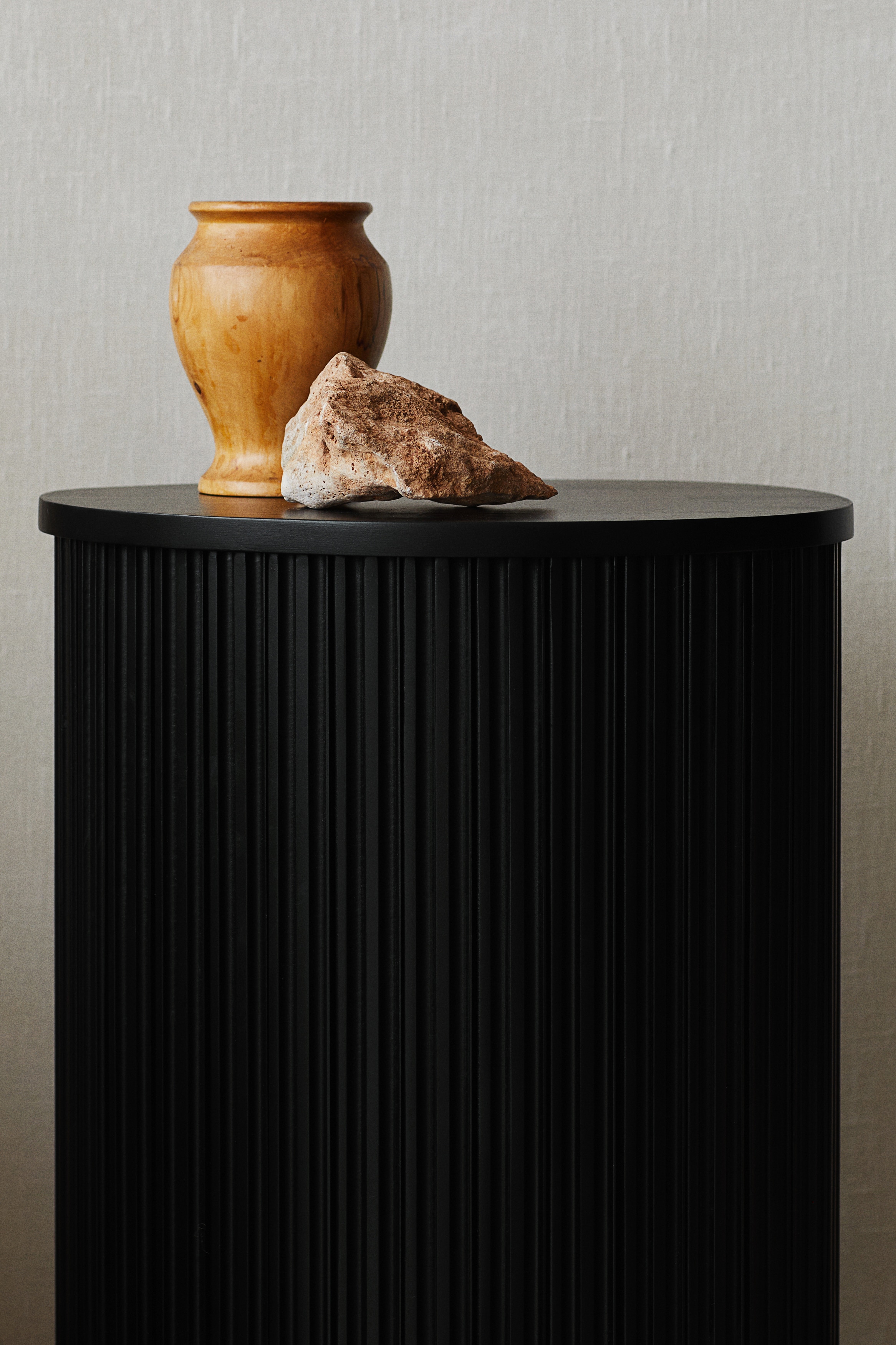 Tavolino - Nero/Marrone scuro