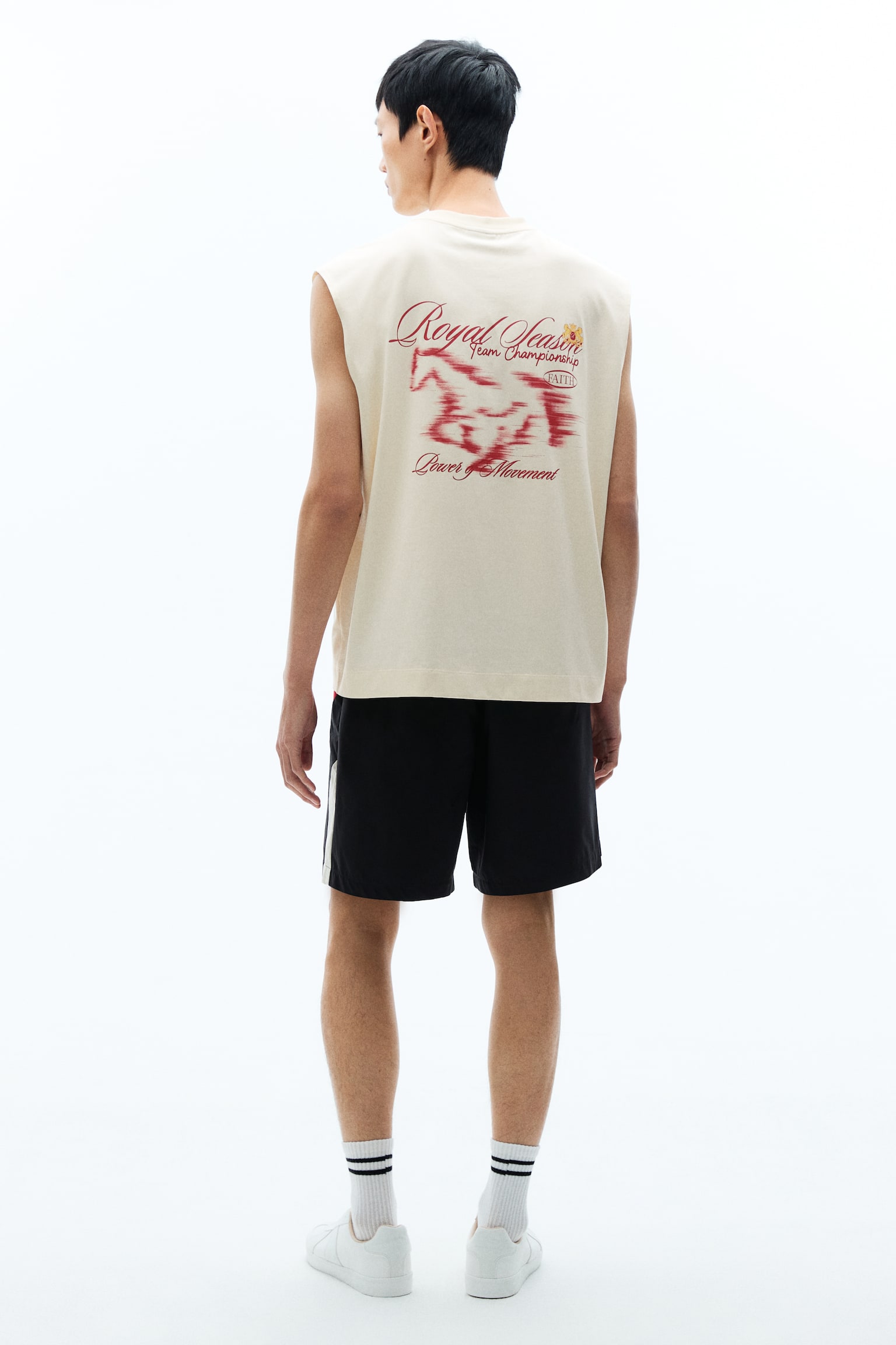 Loose Fit Printed vest top - Cream/Royal Season/Red/Unity/Green/Unity - 6