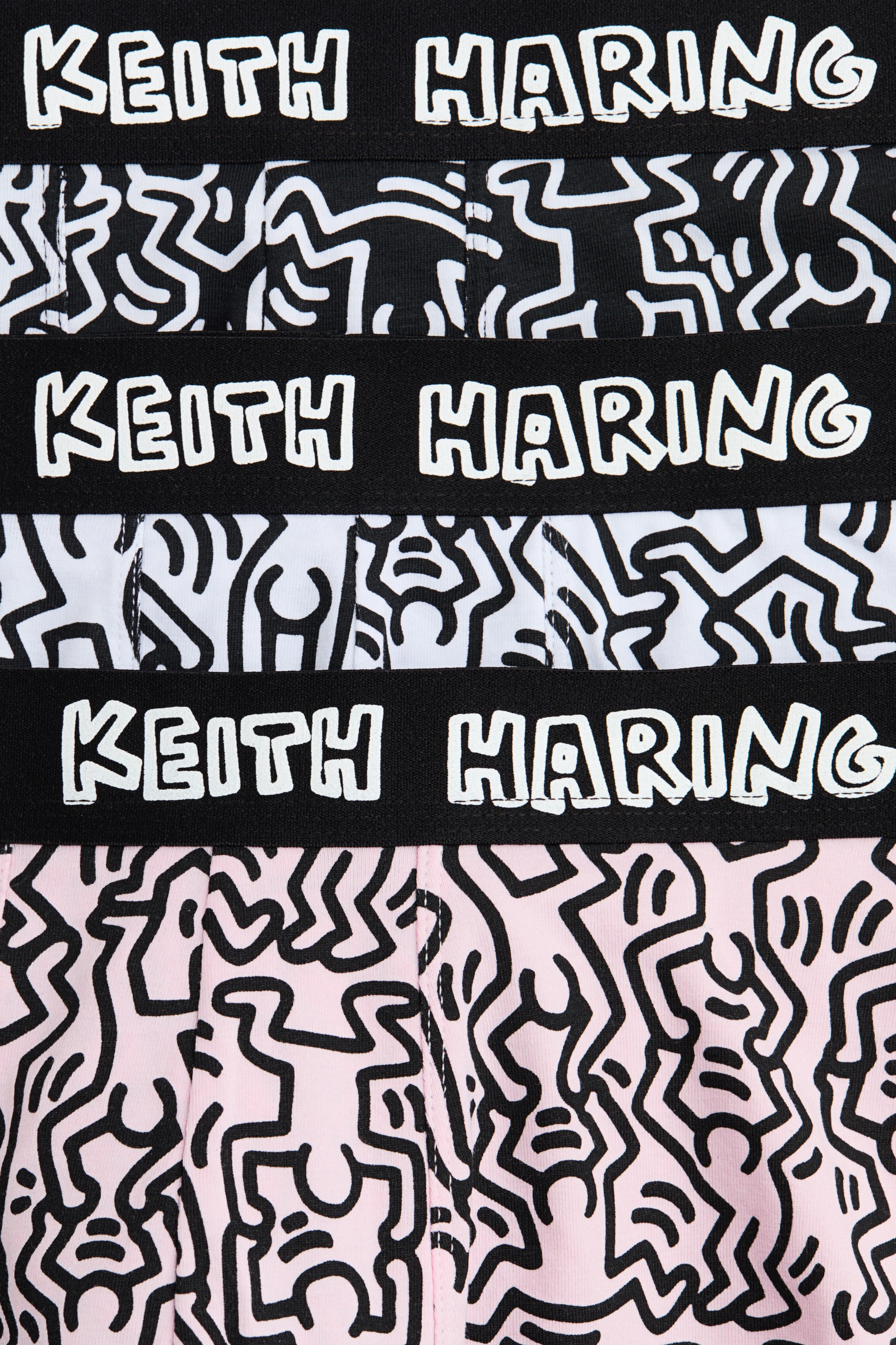 Lot de 3 caleçons boxeurs en coton à motif imprimé