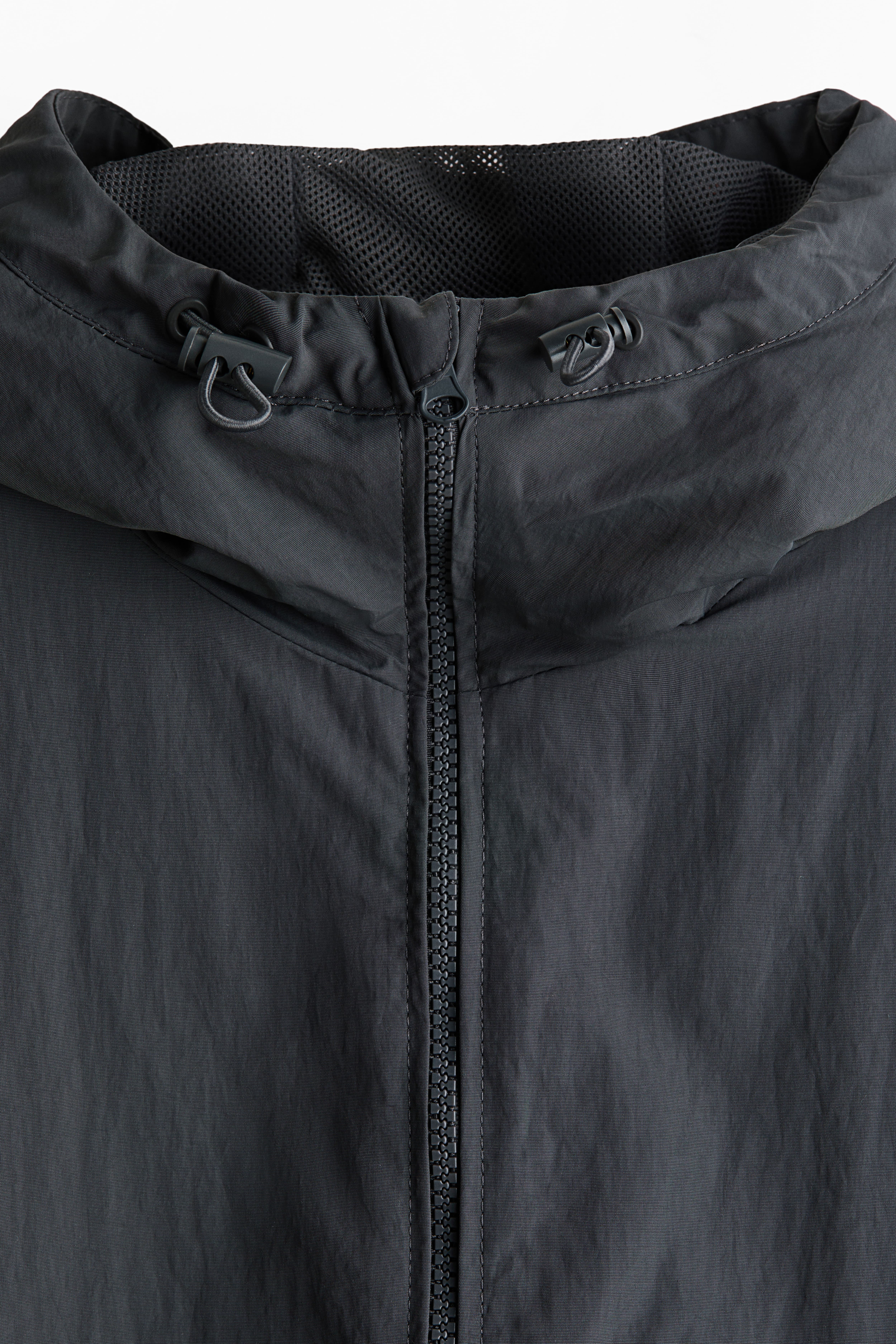 Water-Repellent Nylon Windbreaker